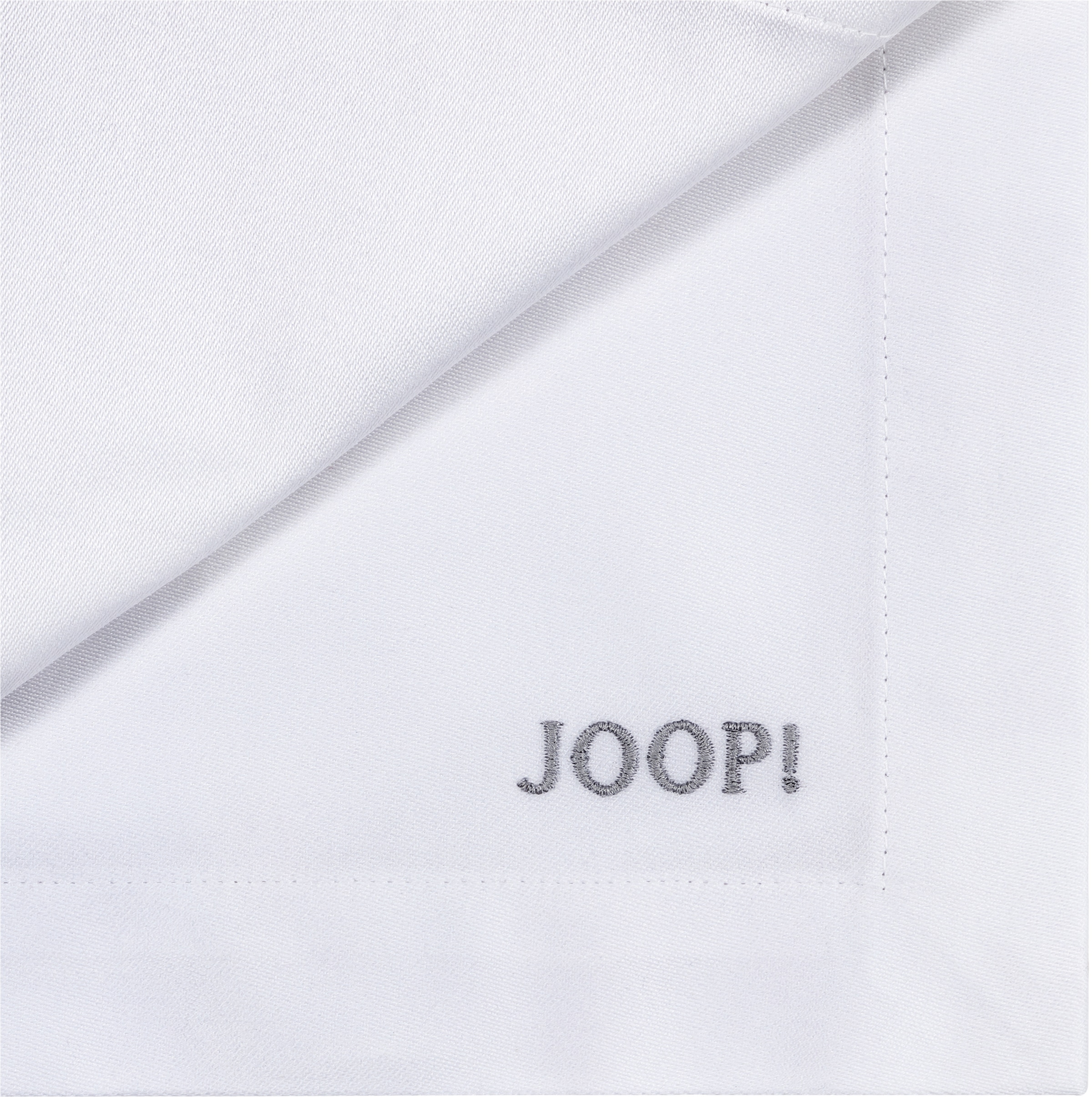 Joop! Platzset »STITCH«, (Set, | Vollzwirn-Qualität 2 JOOP! mit Rechnung Kornblumen-Stickerei auf Logo- und in BAUR St.)