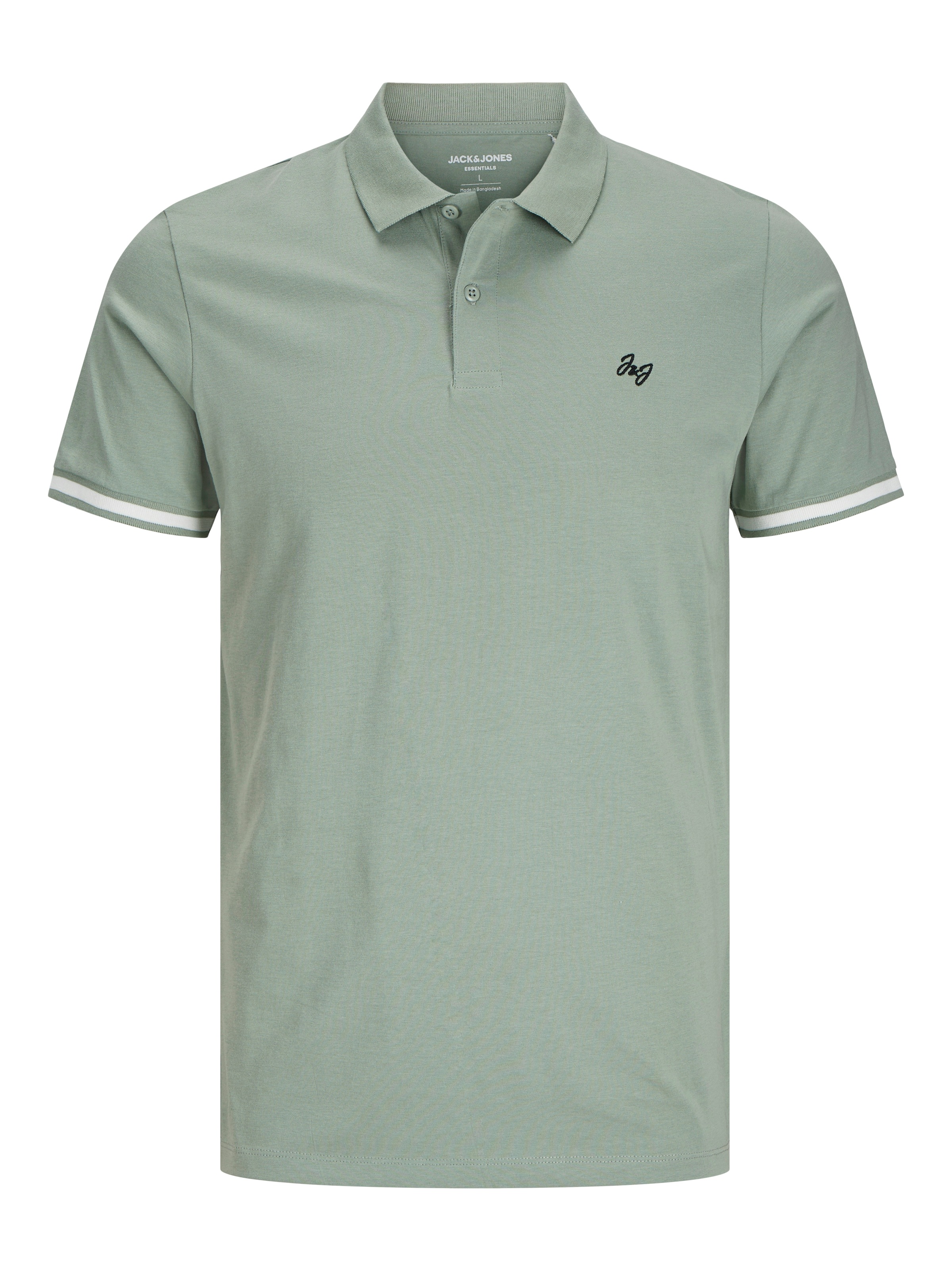 Jack & Jones Poloshirt "JJEJERSEY LOGO POLO SS SN", mit Logo Stickerei günstig online kaufen