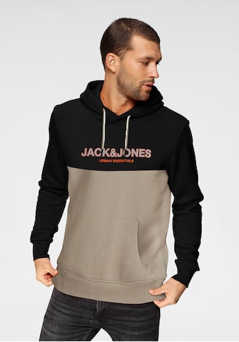 Jack & Jones PlusSize Kapuzensweatshirt »URBAN BLOCKING SWEAT HOOD«, Bis Größe 6XL kaufen