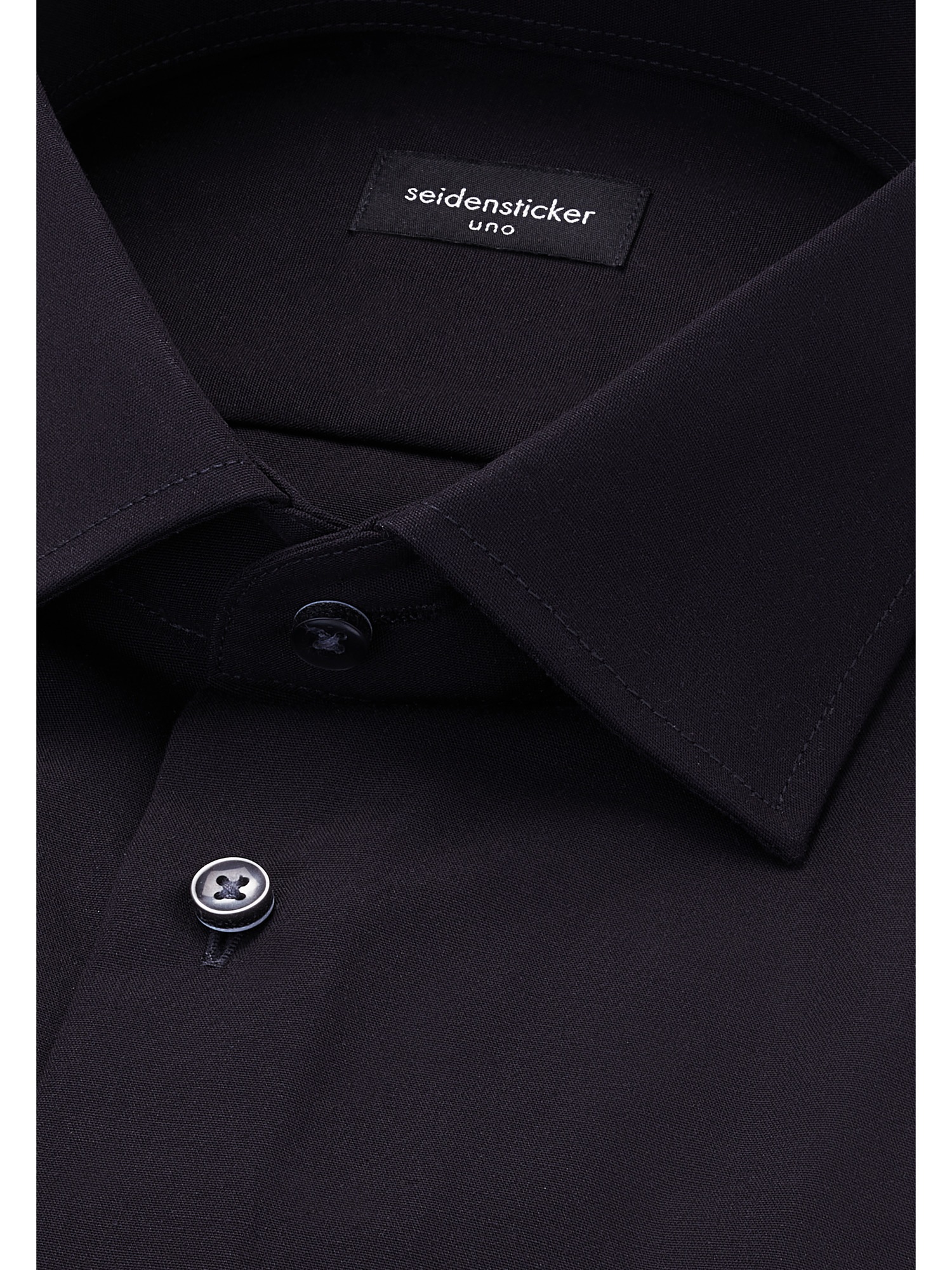 seidensticker Businesshemd »Schwarze Rose« Slim 1/1 Kentkragen Uni