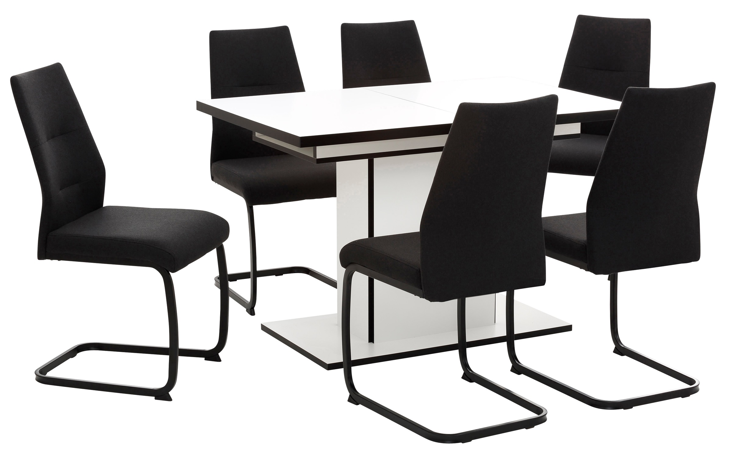HELA Essgruppe "Ariana", (Set, 7 tlg., 1 Tisch / 6 Stühle), ausziehbar 120 günstig online kaufen
