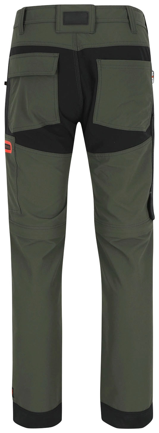 Herock Arbeitshose »Tornado Zip in und kaufen Multi-Pocket Hose Off«, Bermuda Stretch, | einem in 4-Wege-Funktions- BAUR