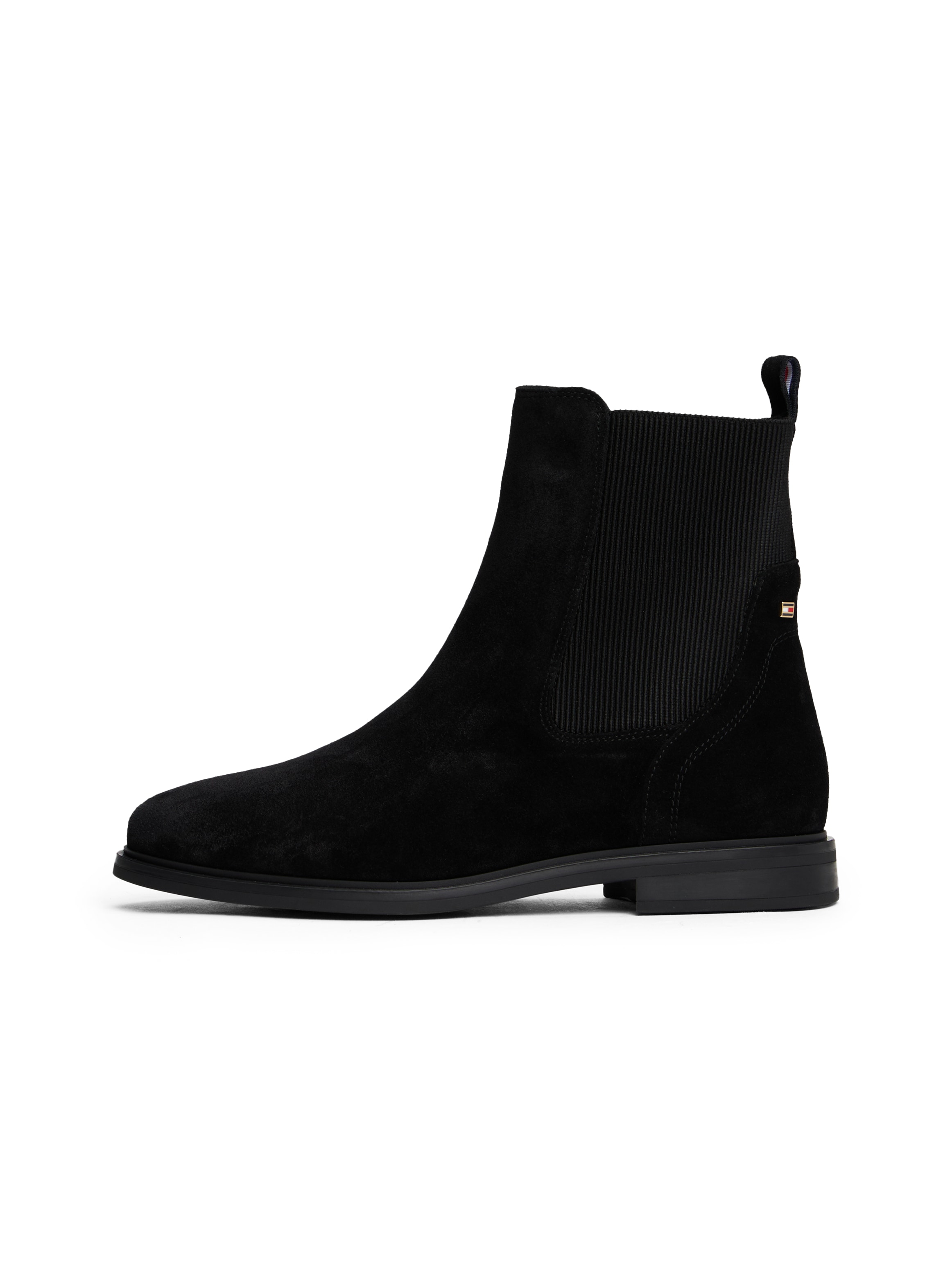 Tommy Hilfiger Chelseaboots "FLAG SUEDE CHELSEA BOOT", Stiefelette, Busines günstig online kaufen