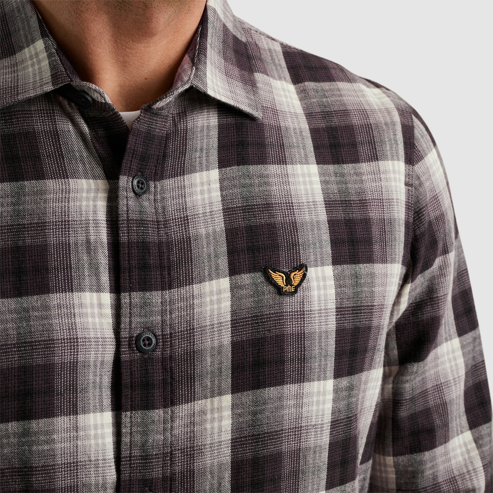 PME LEGEND Karohemd »Long Sleeve Shirt Twill Yarndyed Check«, mit Karomuster