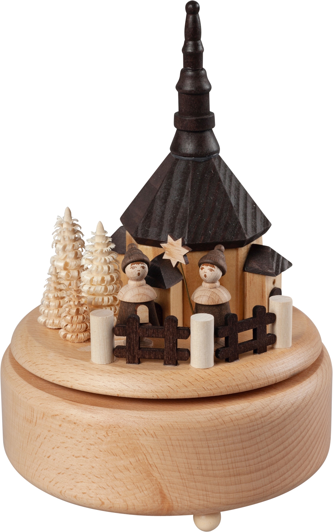 SAICO Original Spieluhr "Seiffener Kirche und Kurrende" HxØ: 20x14 cm günstig online kaufen