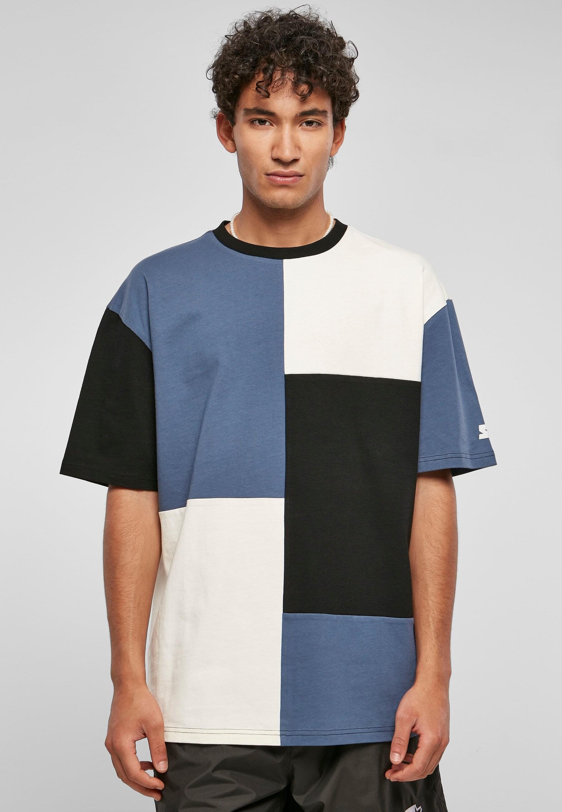 Starter Black Label T-Shirt »Starter Black Label Herren Starter Patchwork Oversize Tee«, (1 tlg.)