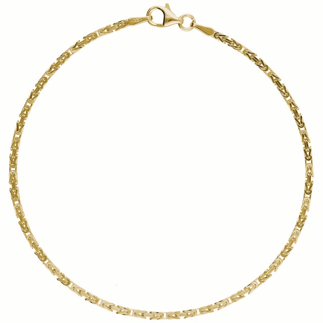 Luigi Merano Armband »mit Königsketten Gliederung, massiv, Gold 375« ▷ für  | BAUR