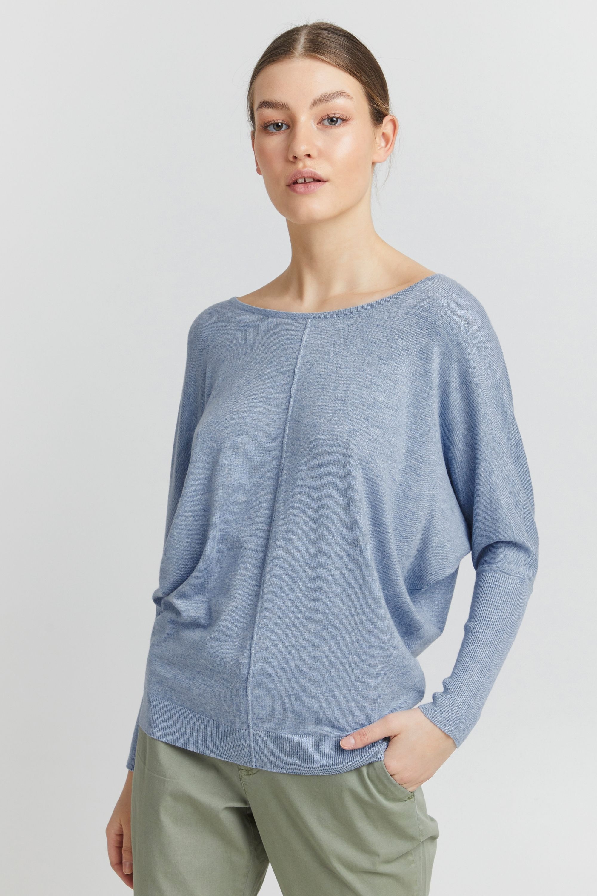 OXMO Strickfleece-Pullover »Strickpullover OXHerdis«