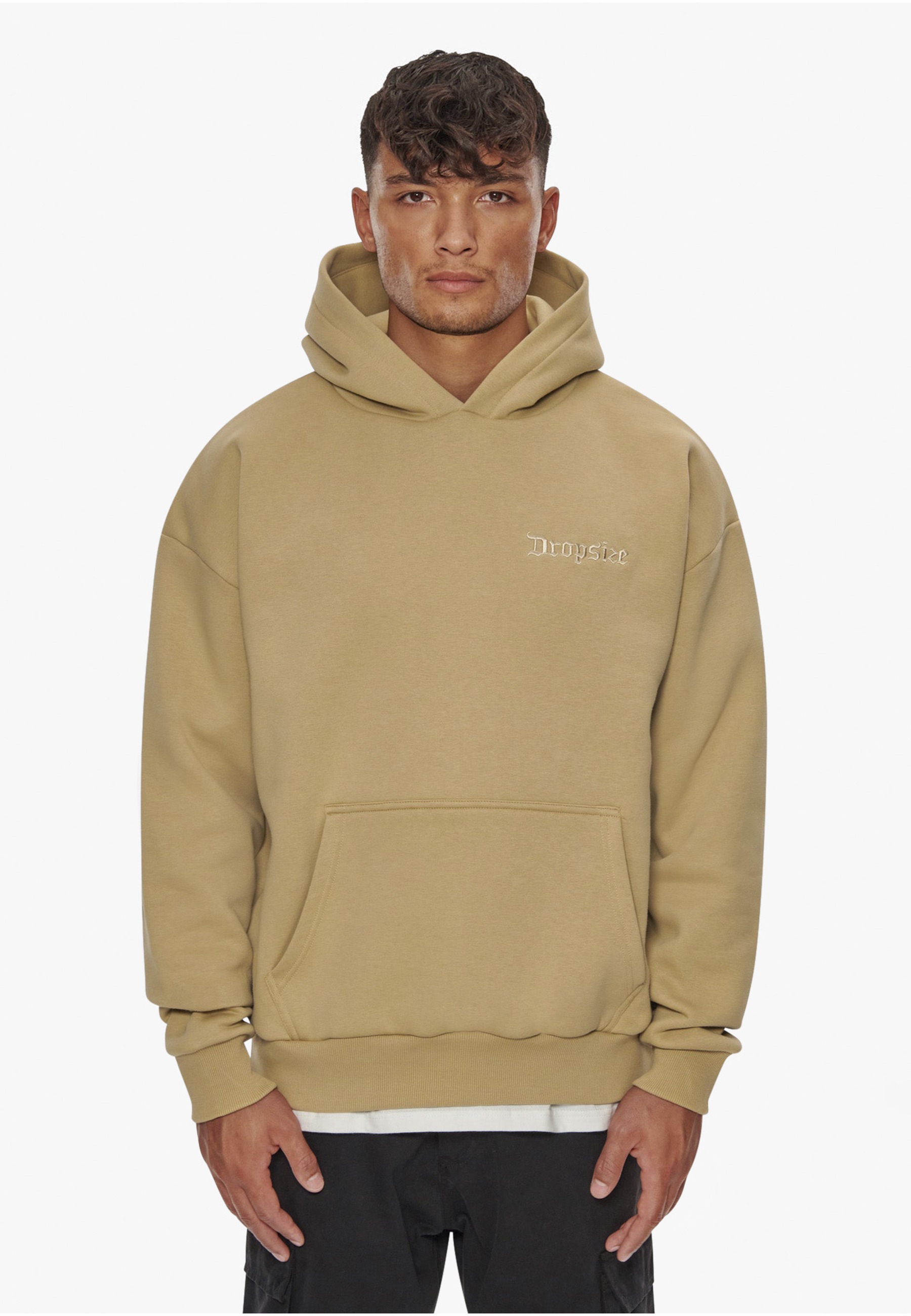 Dropsize Kapuzensweatshirt »Dropsize Herren Heavy Oversize Embo Hoodie«, 1 Stk.

