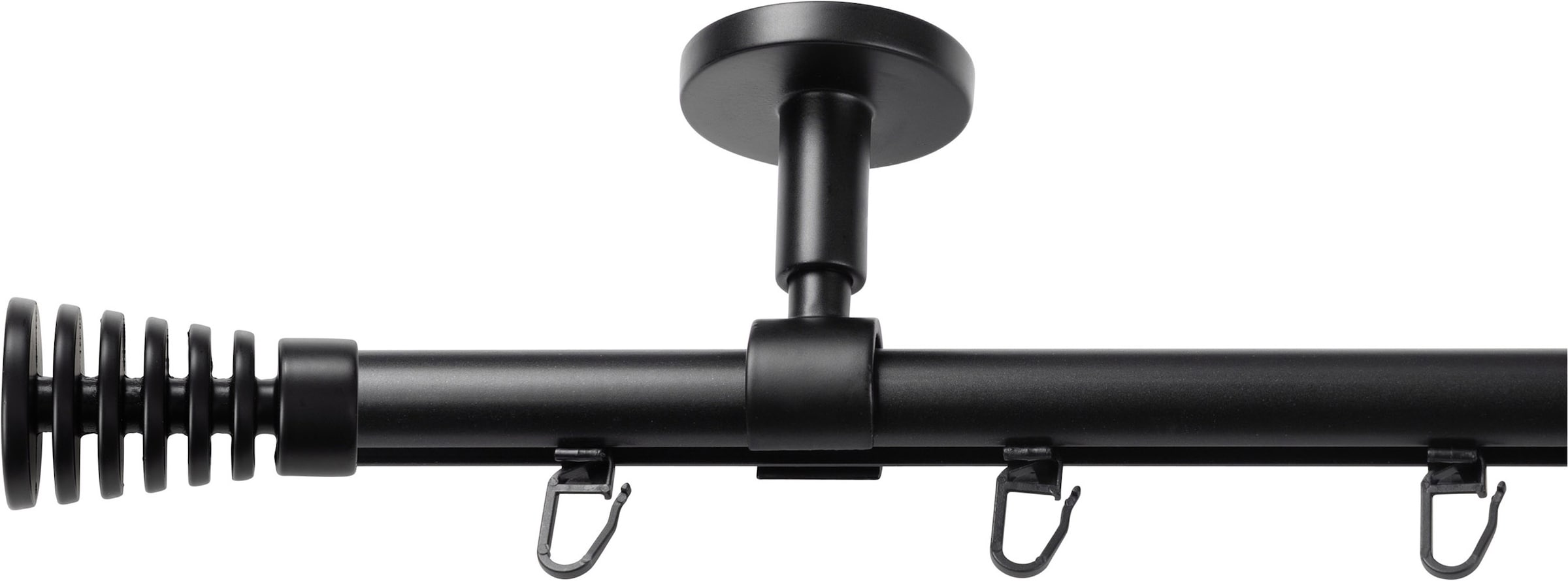 SN DECO GROUP Gardinenstange »Gardinenstange Innenlauf Gap Ø 19 mm, 1-läufig, Fixmaß, verschraubt« Ø 19 mm Fixmaß;kürzbar