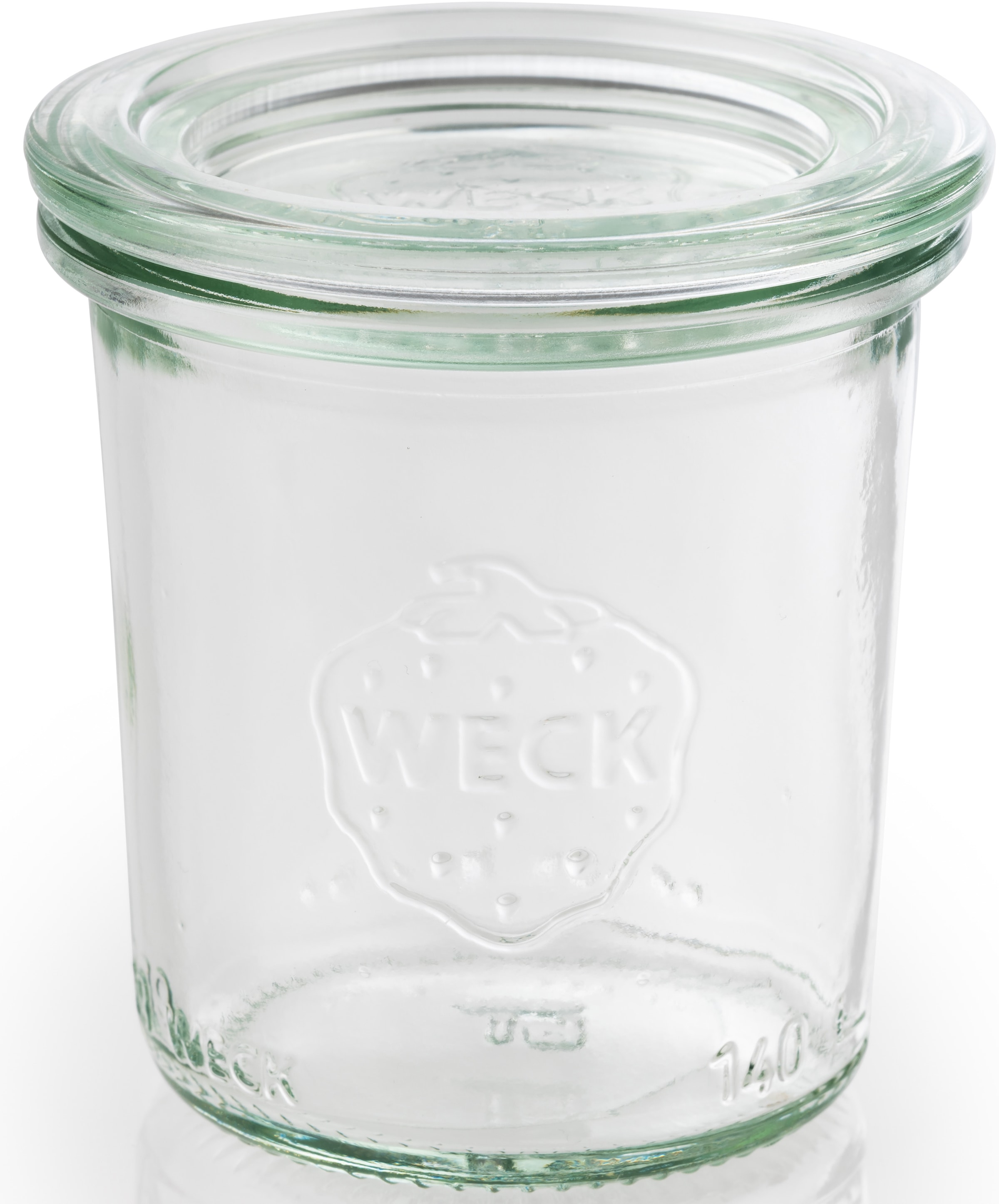 APS Einmachglas »Weck«, (Set, 12 tlg.), vielseitig einsetzbar, zum Präsentieren/Bevorraten/Einfrieren, Deko