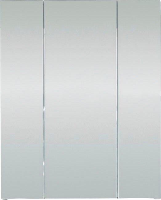 welltime Spiegelschrank "Mora" Spiegelschrank mit 3 Türen & 6 Böden - (B/T/ günstig online kaufen