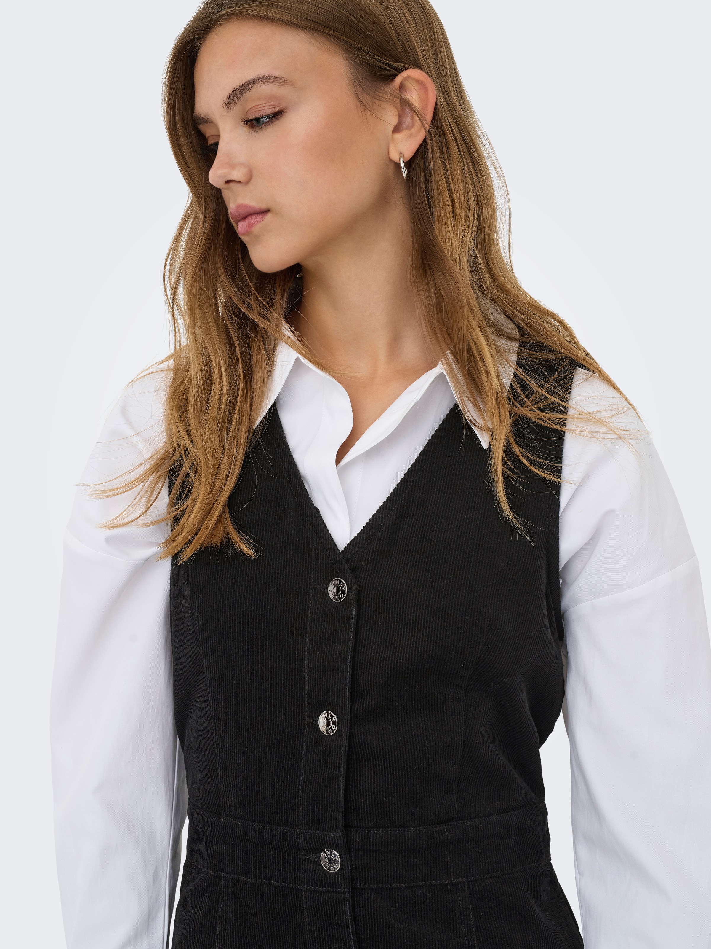 ONLY Cordkleid "ONLMOXIE S/L BUT CORD DRESS CC PNT" günstig online kaufen