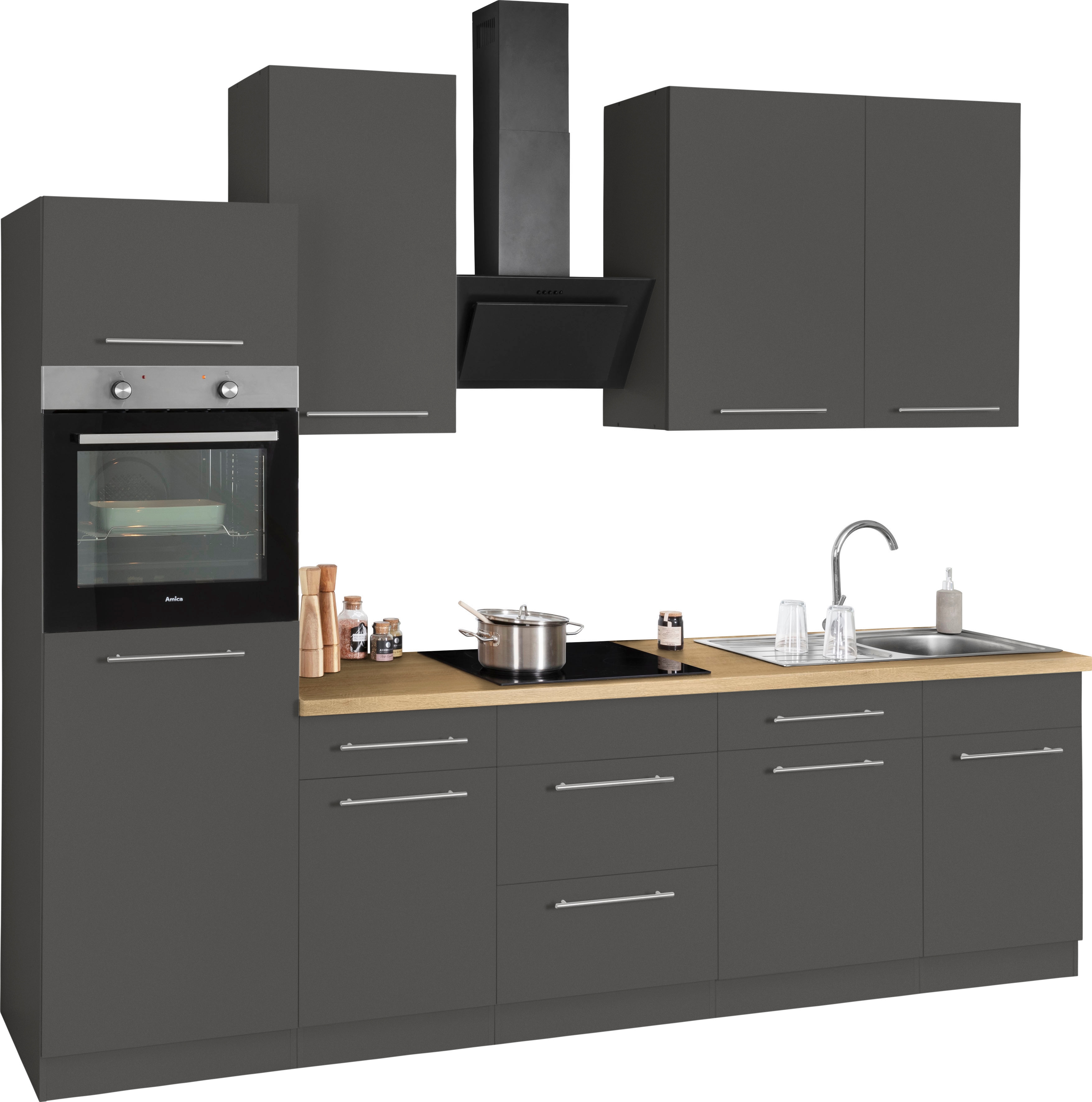 wiho Küchen 1100000002199 "Unna" ohne E-Geräte, Breite 280 cm