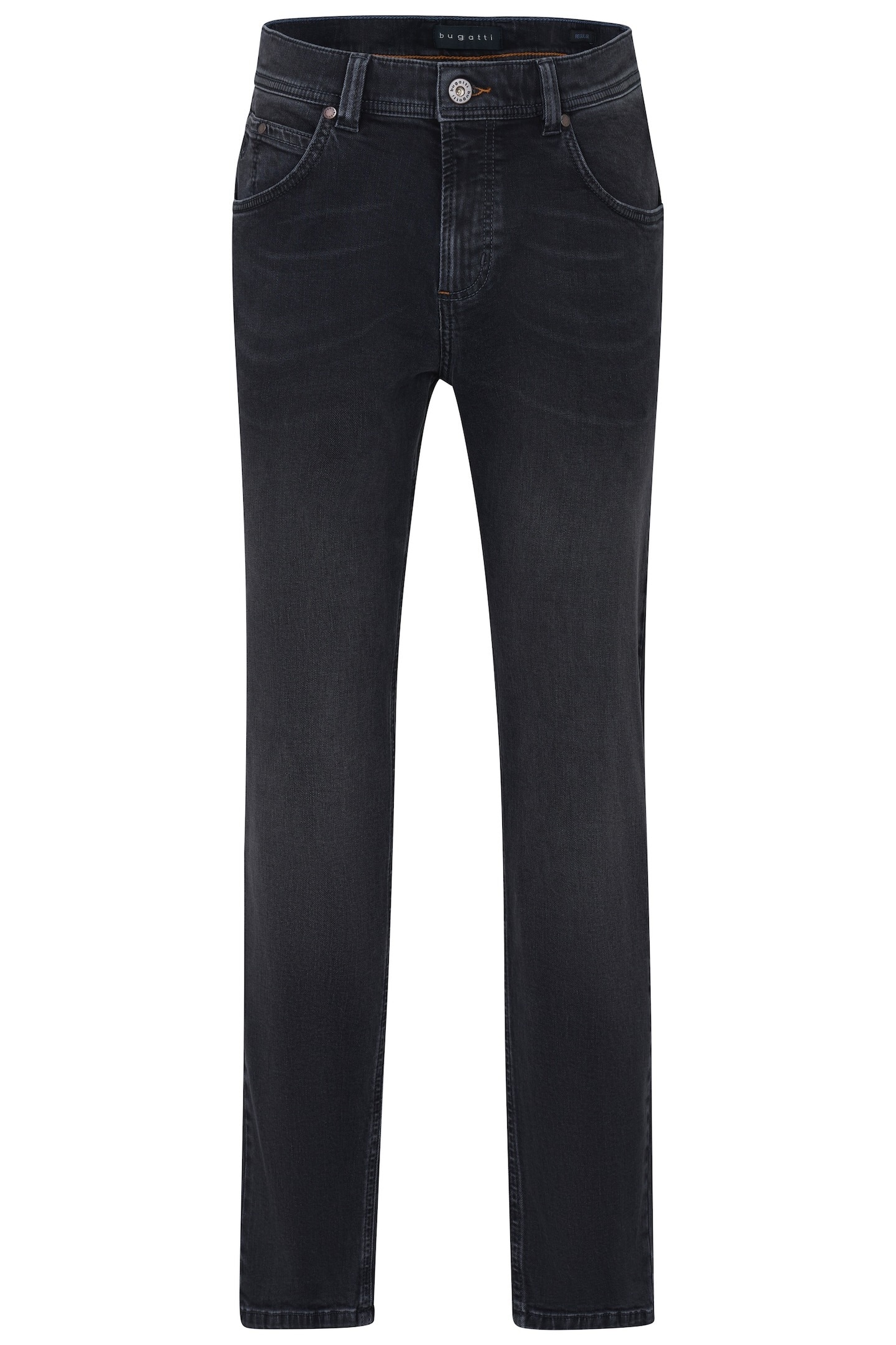 bugatti 5-Pocket-Jeans "Regular Fit", aus Authentic Denim mit Stretch-Komfo günstig online kaufen