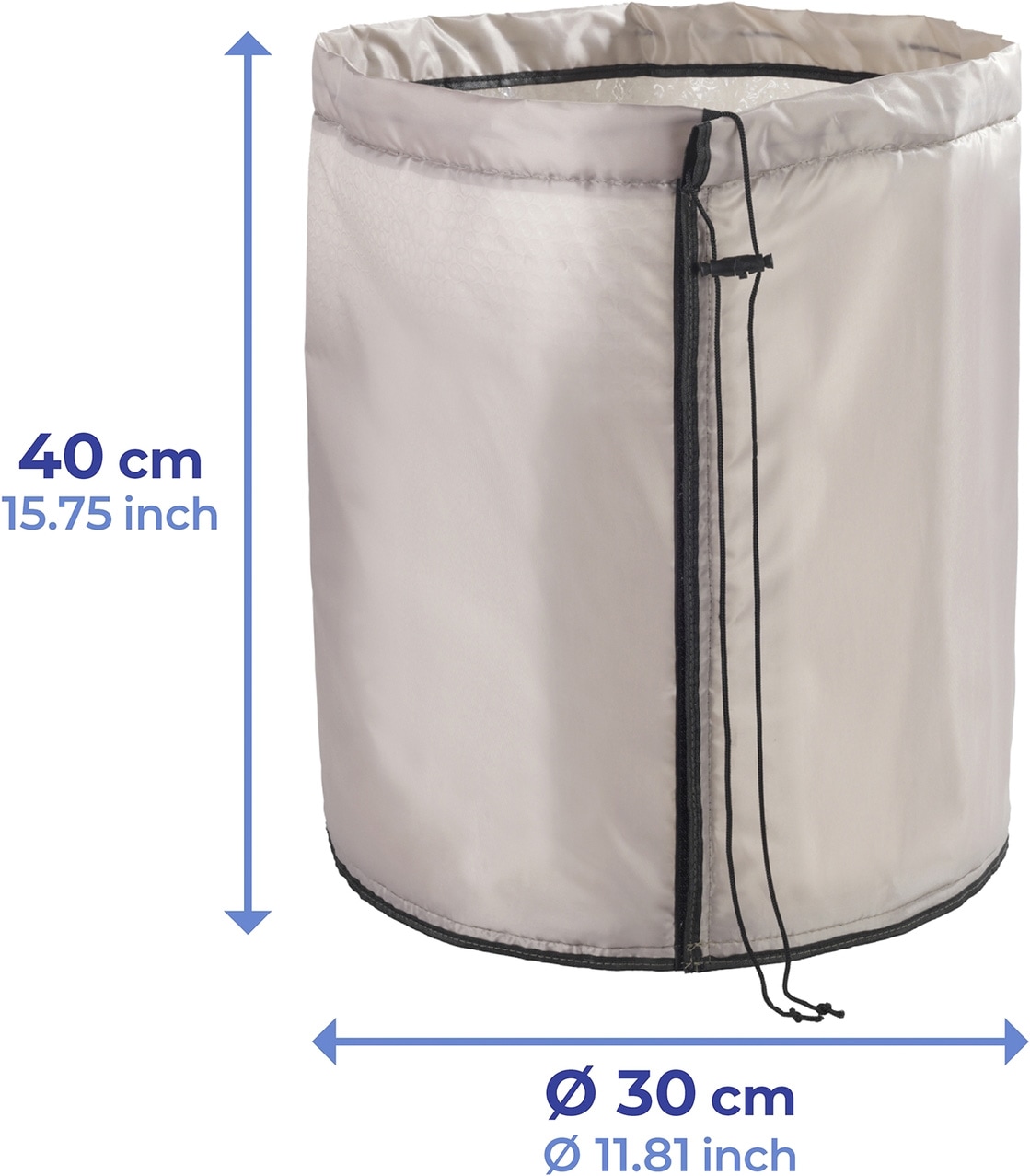 Maximex Winterschutzhaube »Thermo-Pflanztopf-Sack« Frostschutz für Pflanzkübel, extra dicke Bodenplatte, ØxH: 30x40 cm