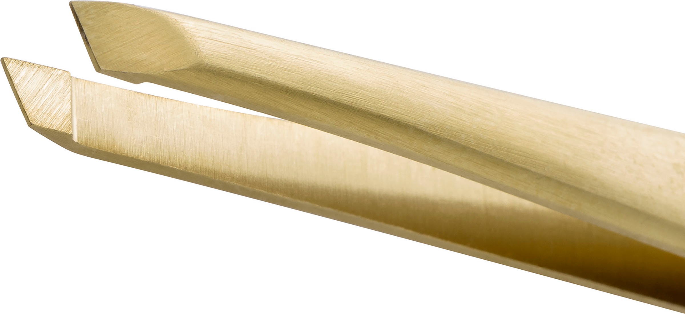 Zwilling Augenbrauenpinzette »TWINOX GOLD EDITION SCHRÄGE PINZETTE« | BAUR