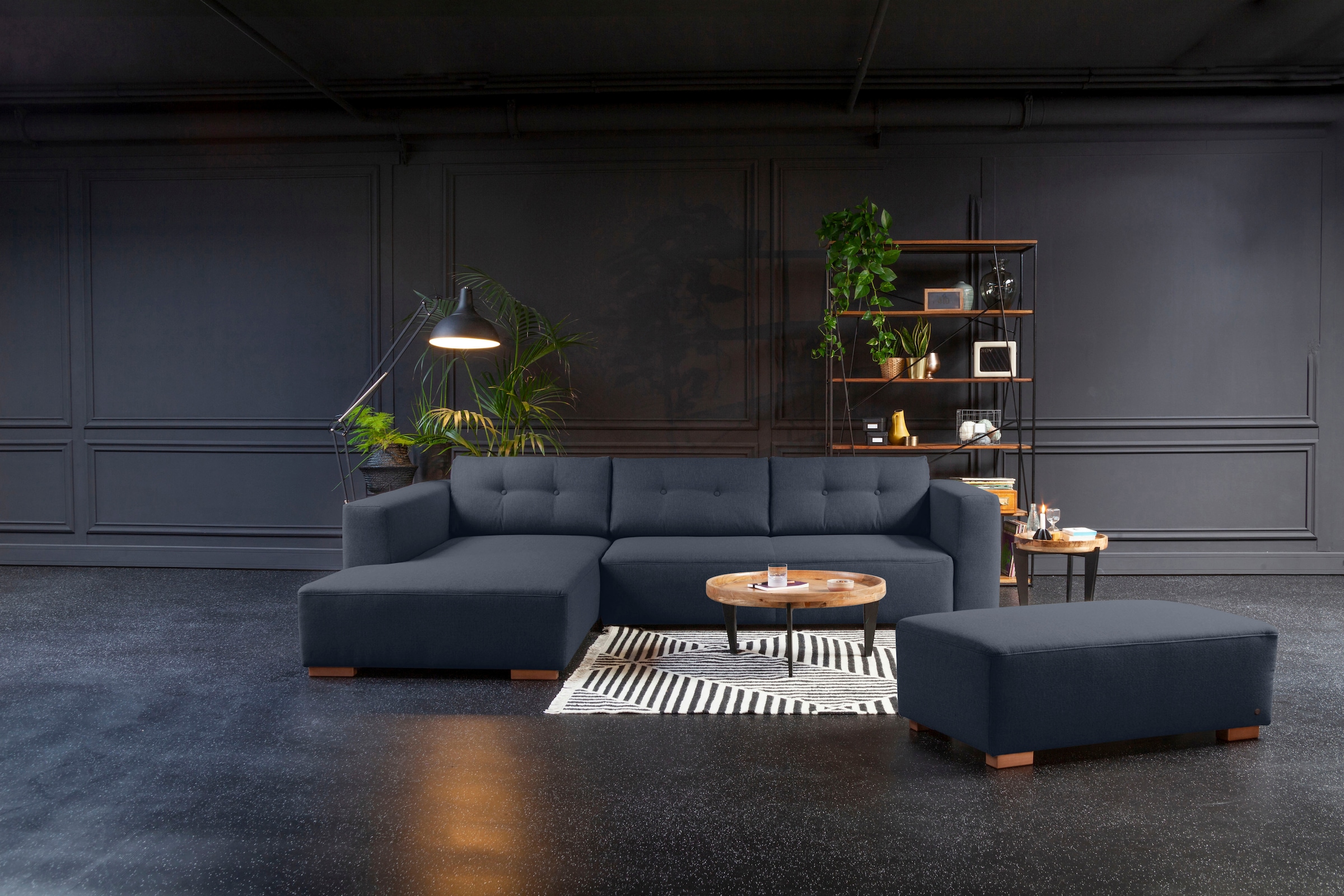 TOM TAILOR HOME Ecksofa "HEAVEN CHIC XL", aus der COLORS COLLECTION, wahlweise mit Bettfunktion & Bettkasten