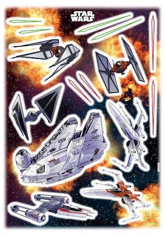 Komar Wandtattoo »Star Wars Spaceship« (15 S...