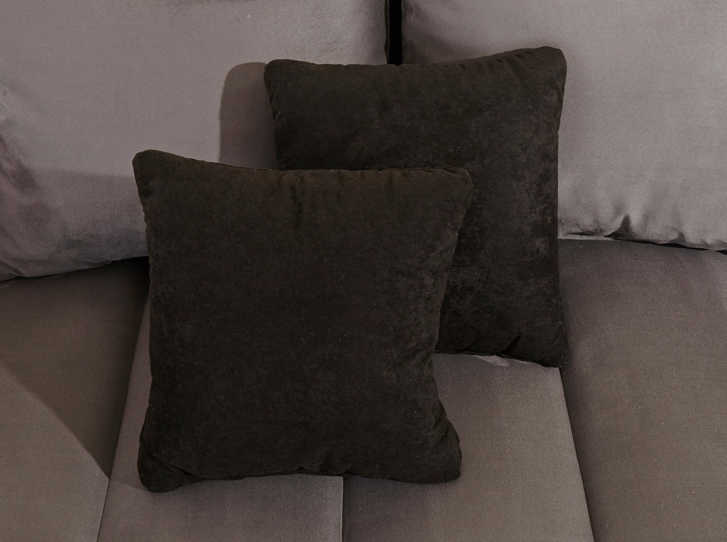 INOSIGN Ecksofa »Imola modern und elegant, bequem, aktuelle Steppung im Sitz, L-Form«, inkl. Bettfunktion und Bettkasten