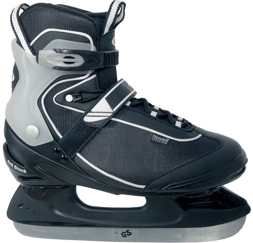 REBEL Schlittschuhe "EXPRESS", 42 (bis ), schwarz, Inlineskates_Rollschuhe