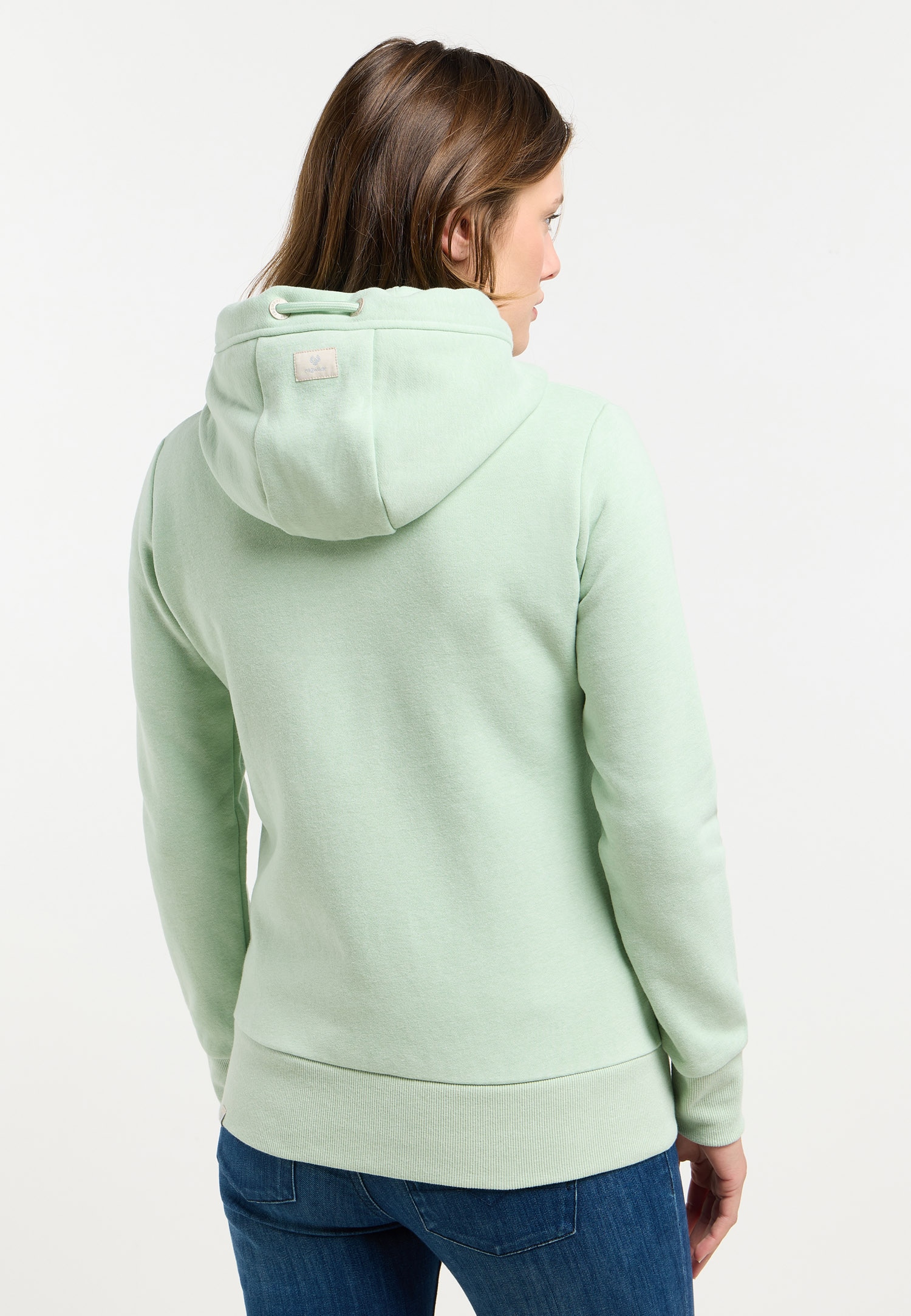 Ragwear Kapuzensweatjacke »NESKIA ZIP« mit Reißverschluss, aus Baumwolle und Polyester, normale Passform