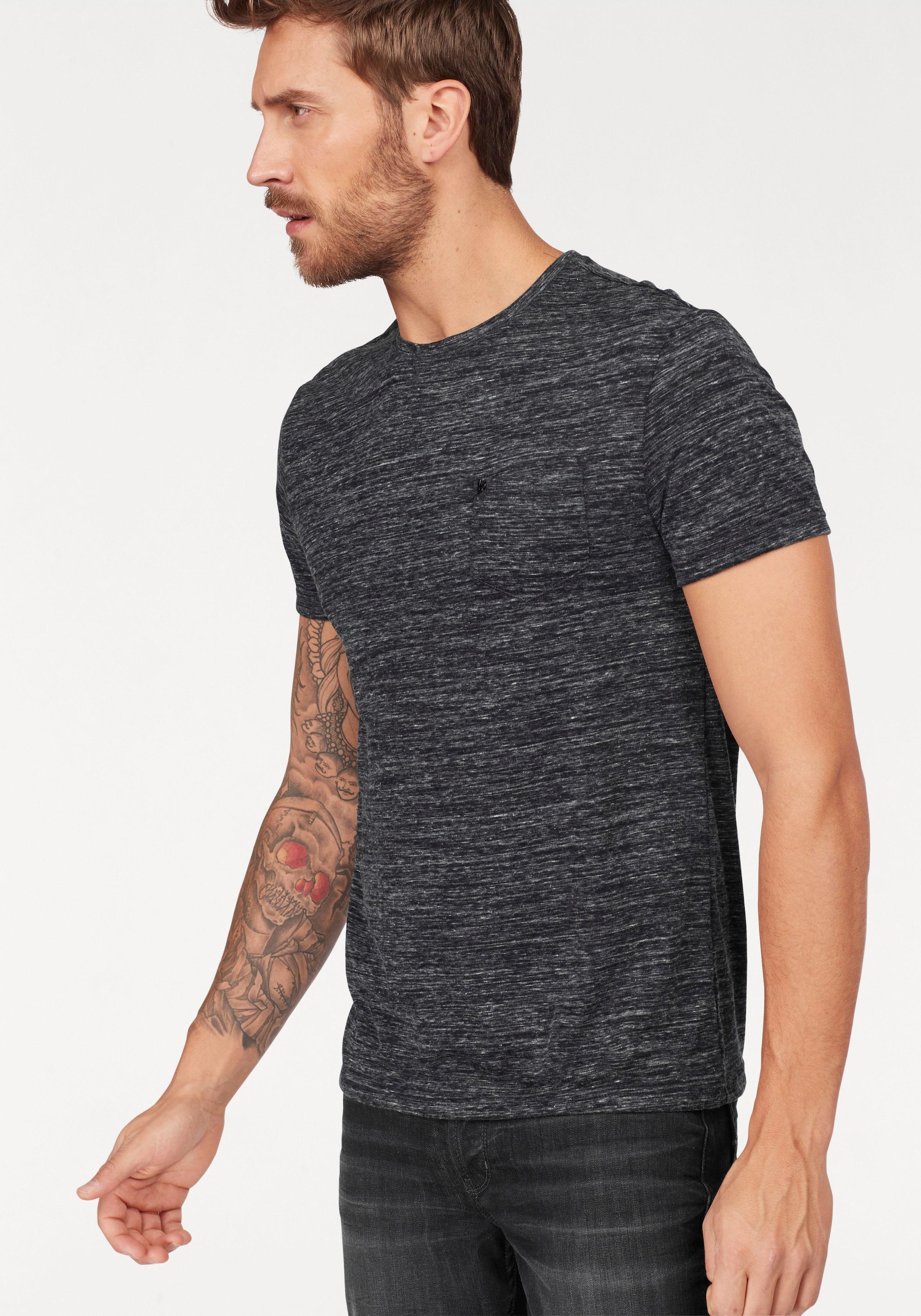 Bruno Banani T-Shirt Kurzarm, Rundhalsausschnitt