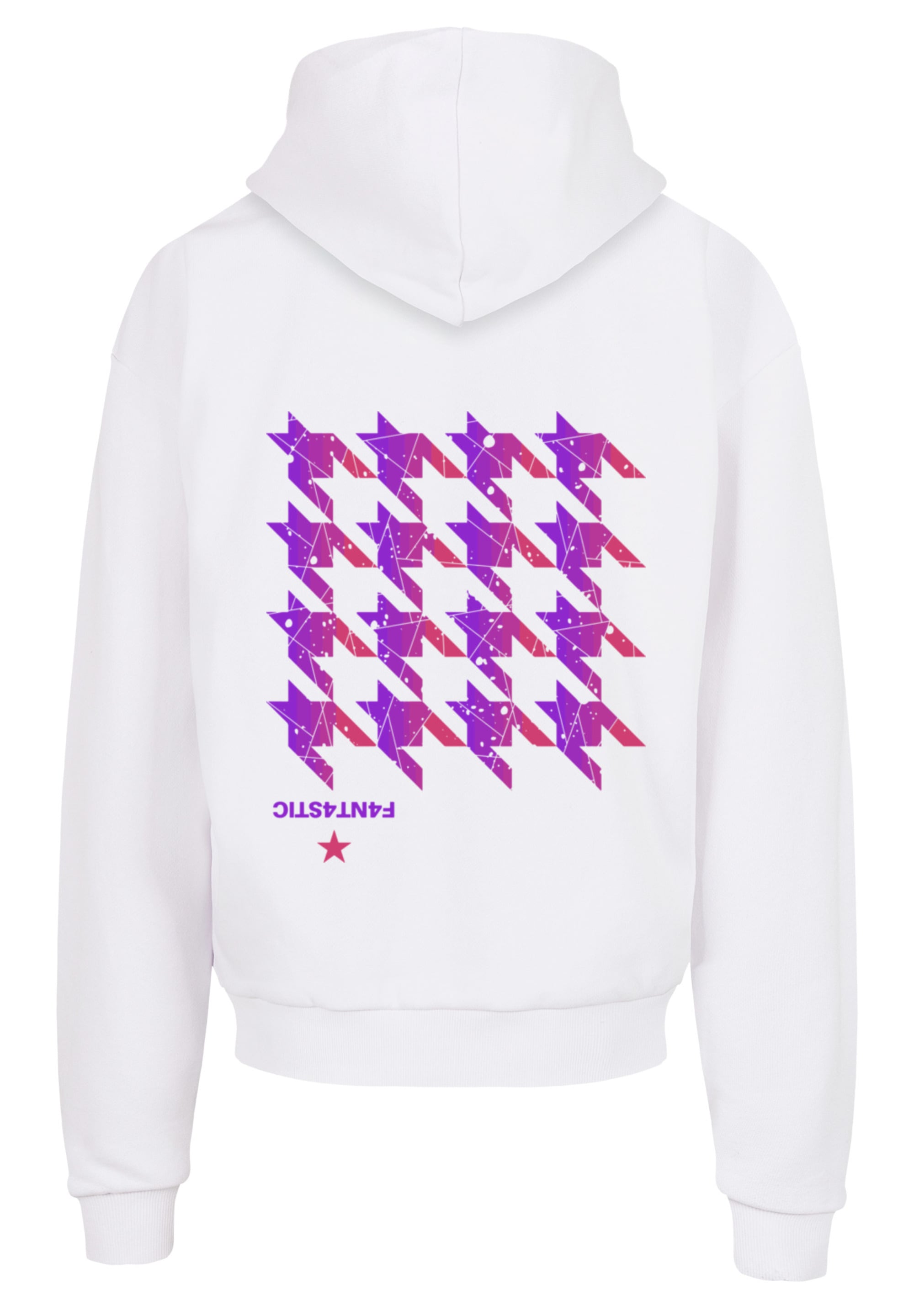 F4NT4STIC Kapuzenpullover "Hahnentritt Muster", Print günstig online kaufen