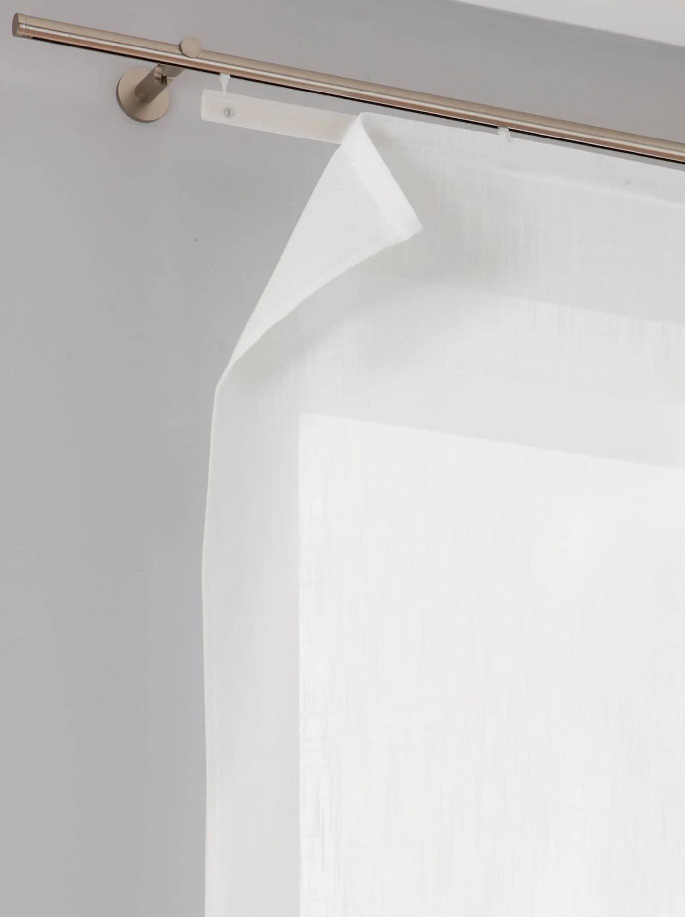 heine home Schiebegardine Klettband 1 Stk. tlg.