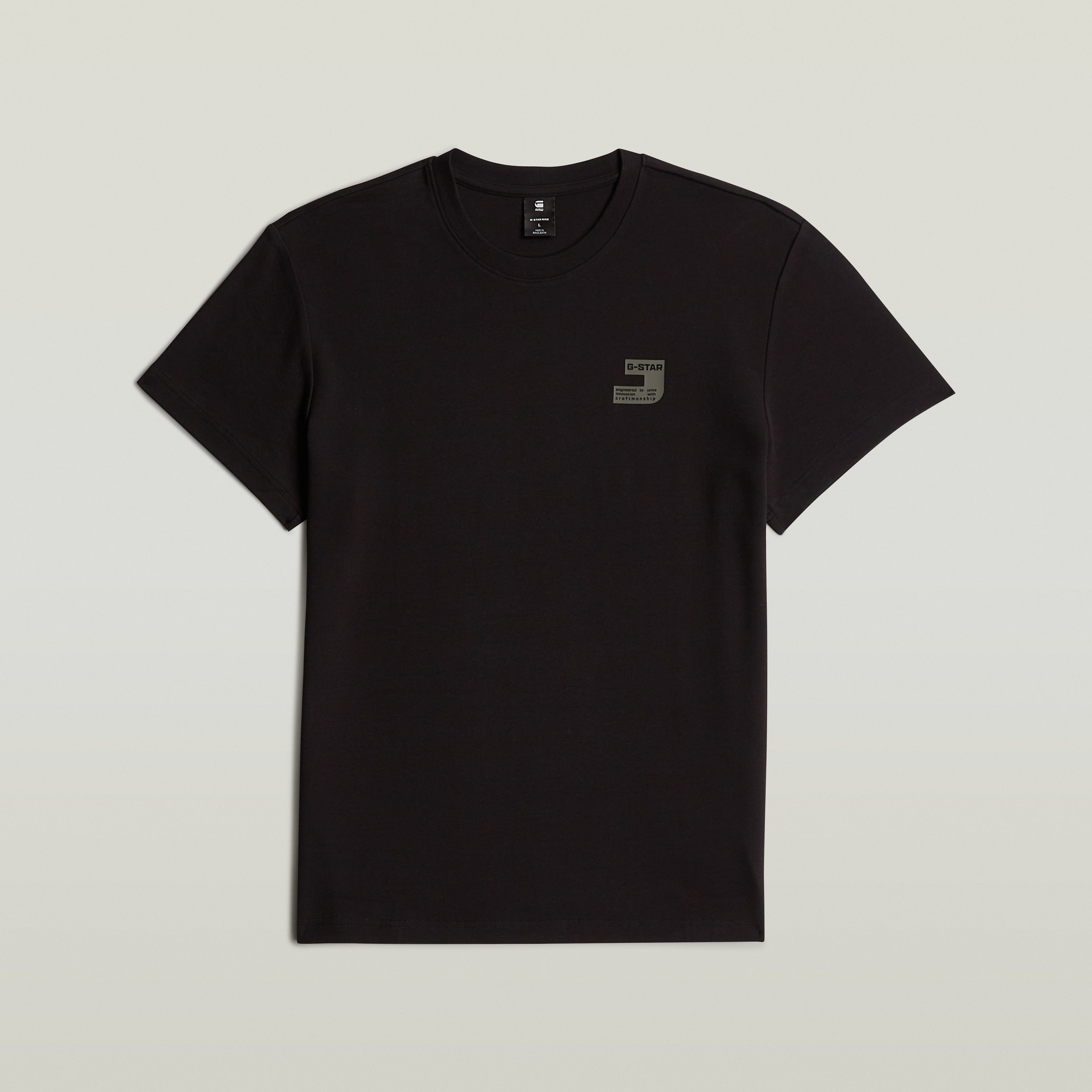 G-STAR T-Shirt »Chest Logo«, Rundhals, Regular Fit