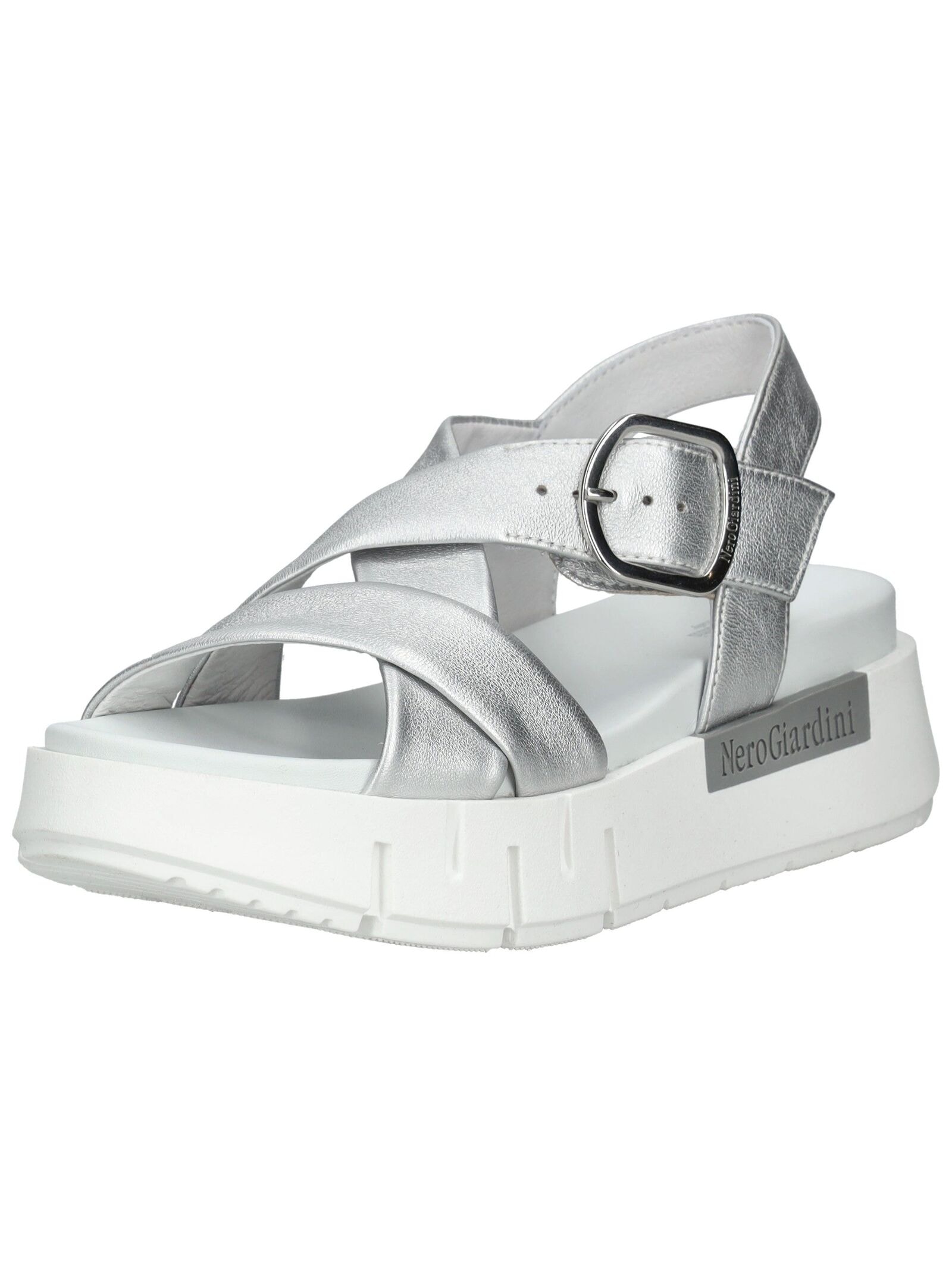 Nero Giardini Plateausandaletten "Nero Giardini Sandalen Leder" günstig online kaufen