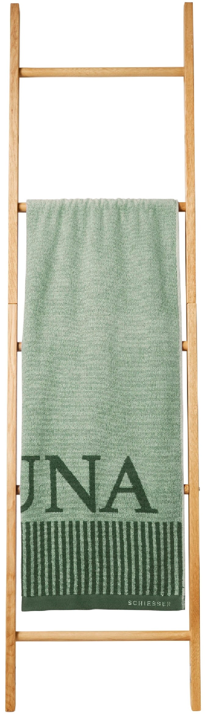 Schiesser Saunatuch "Rom aus garngefärbtem, kuschelweichem Baumwollfrottier günstig online kaufen