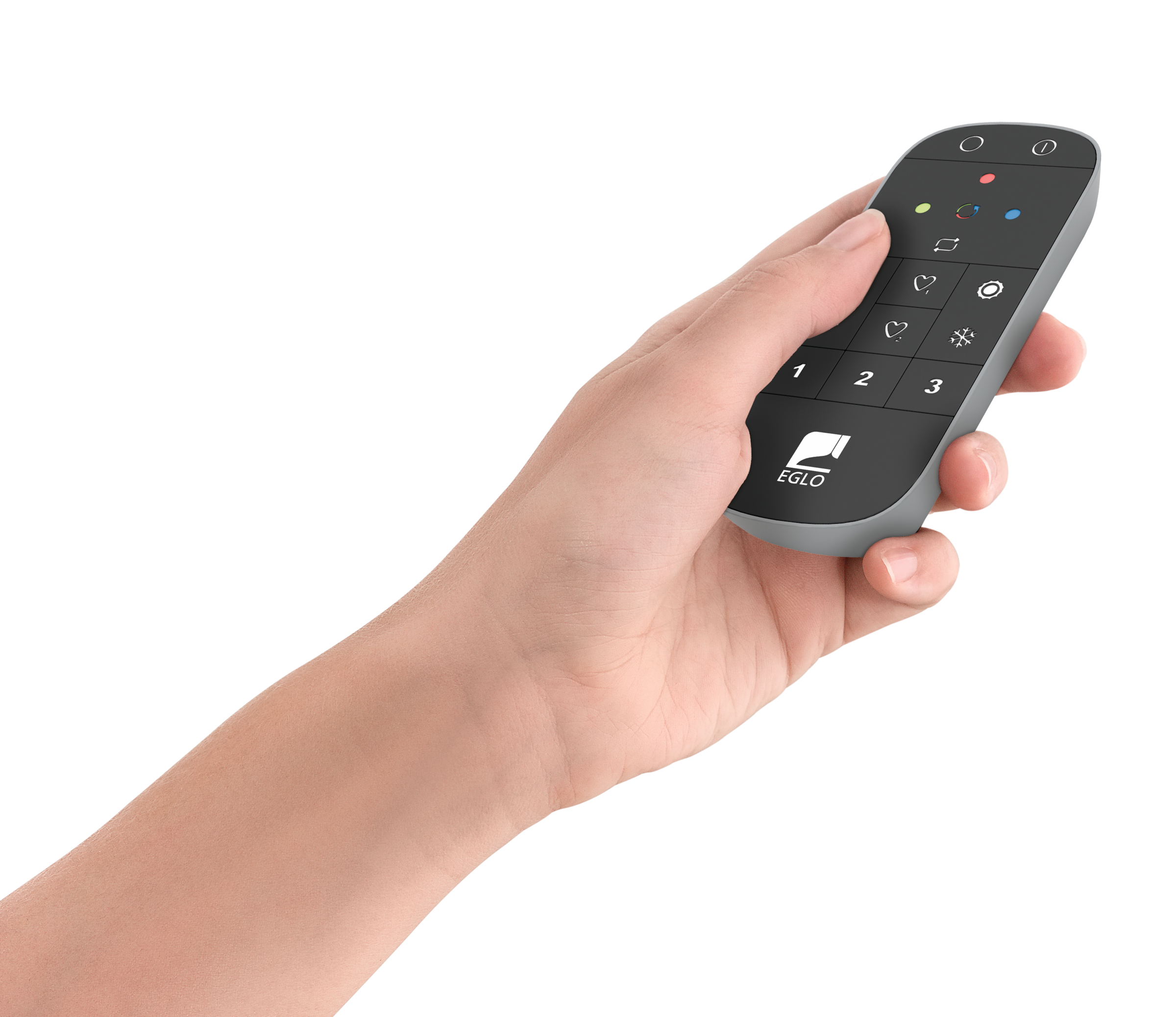EGLO Smart-Home-Fernbedienung »CONNECT Z REMOTE Fernbedienung, Zubehör, ZigBee 3.0, batteriebetrieben«, Inkl. Wandhalterung und Batterie, 12,2x5,4x1,8 cm, steuerbar über 15m
