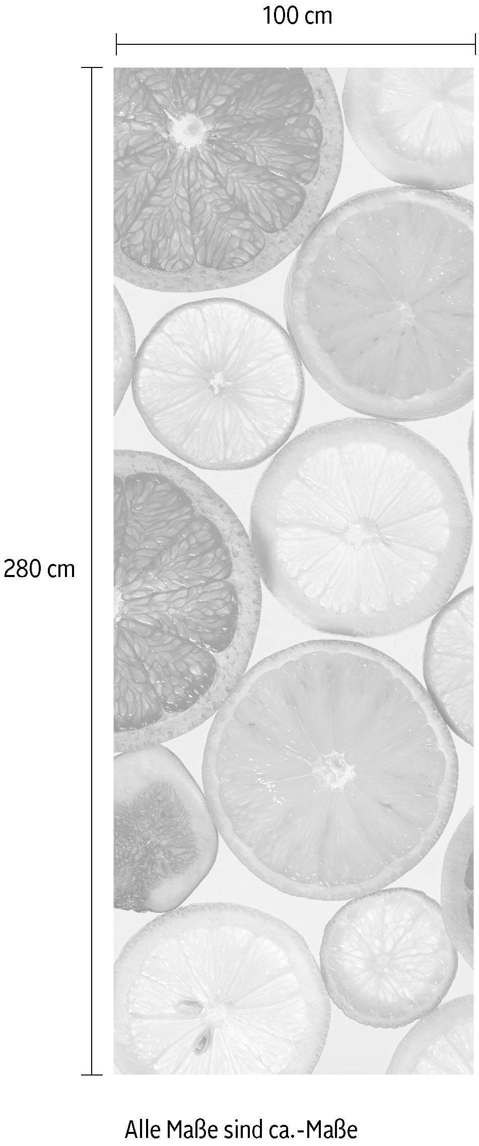 Komar Vliestapete »Digitaldruck Vlies - Fresh - Größe 100 x 280 cm«, bedruckt, Wohnzimmer, Schlafzimmer