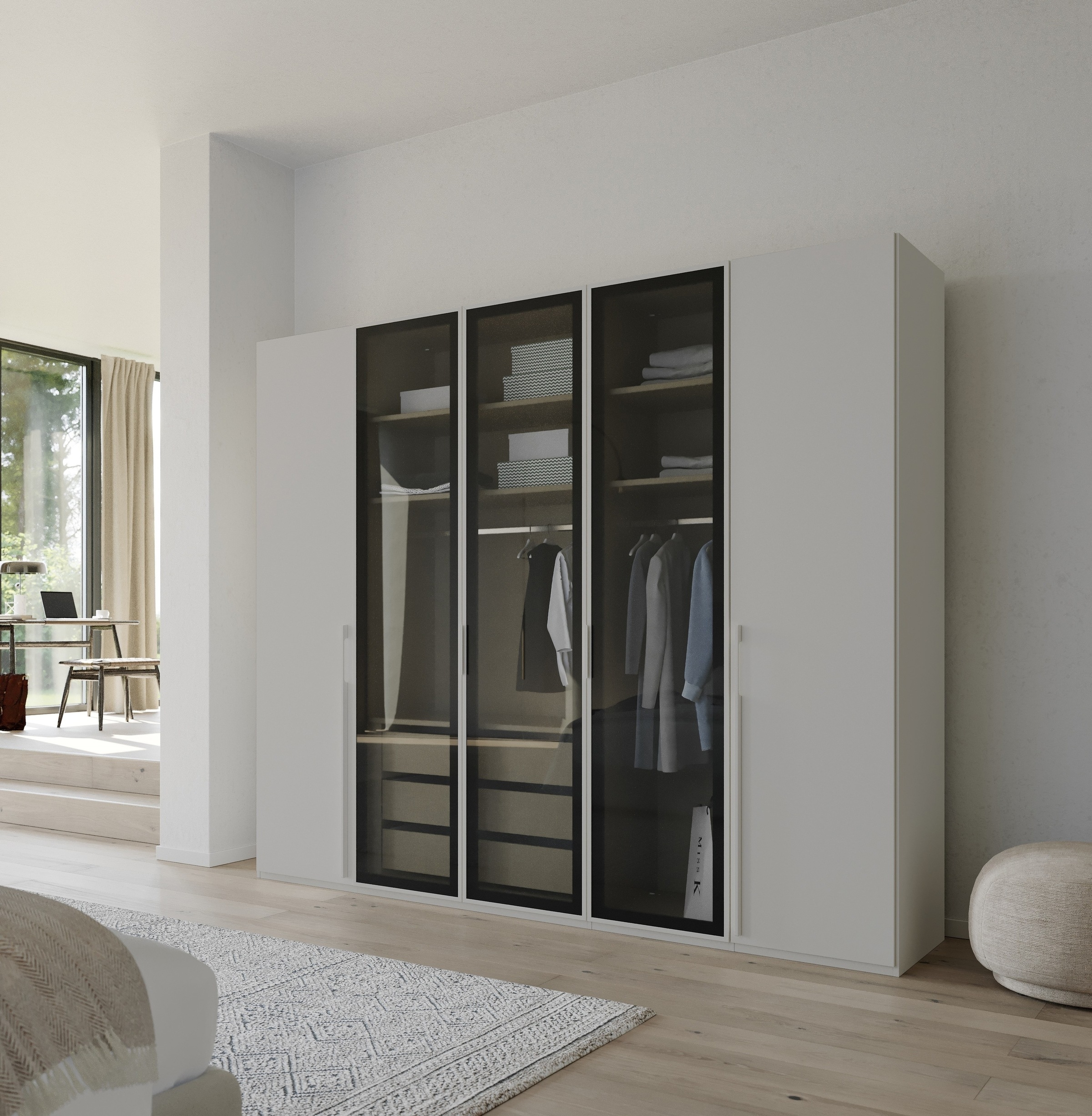 rauch Drehtürenschrank "Kleiderschrank Schrank Garderobe SKAT SHINE mit hoc günstig online kaufen