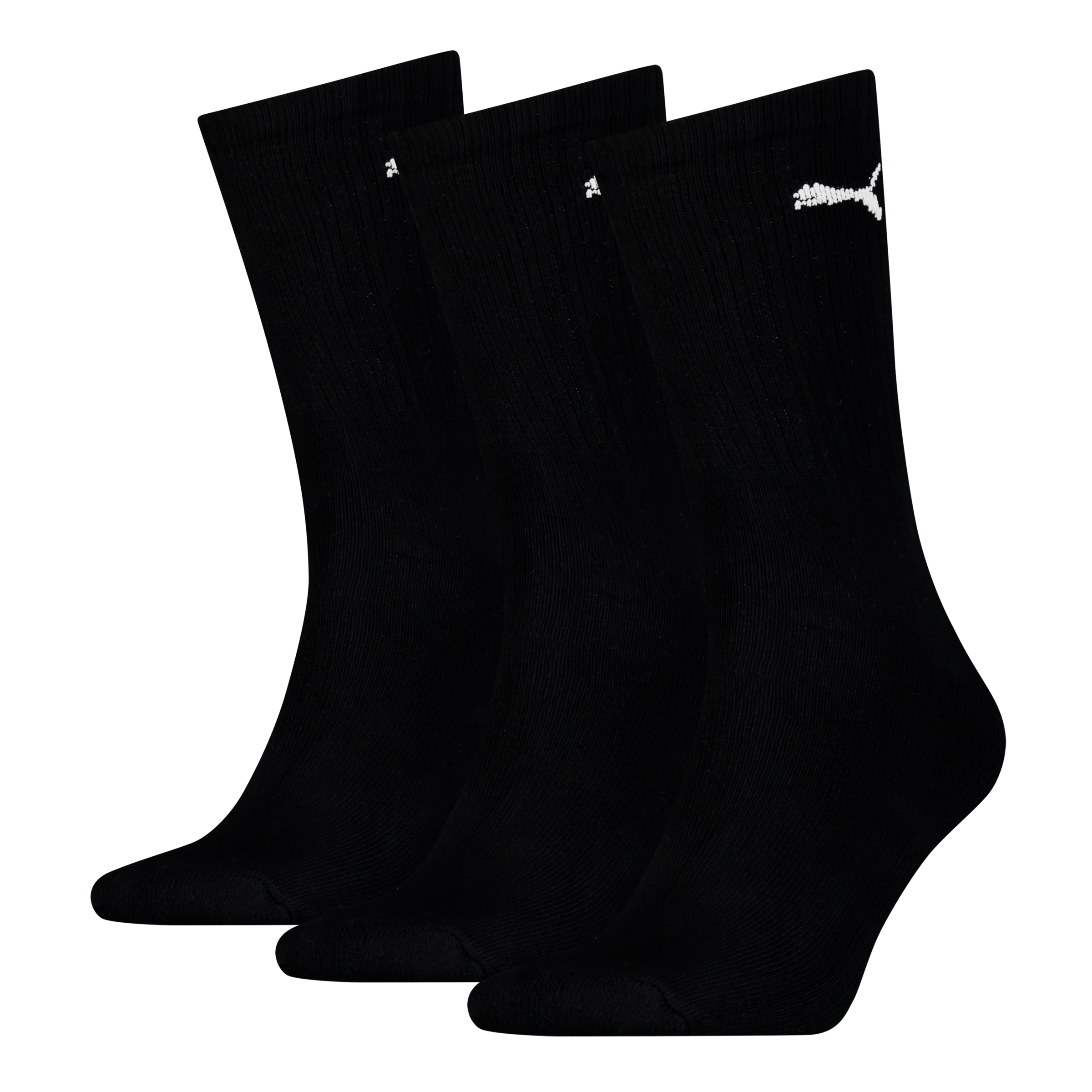 PUMA Sportsocken "UNISEX LIGHT CREW SOCK" 3 Paar tlg. Mit flacher Zehennaht günstig online kaufen