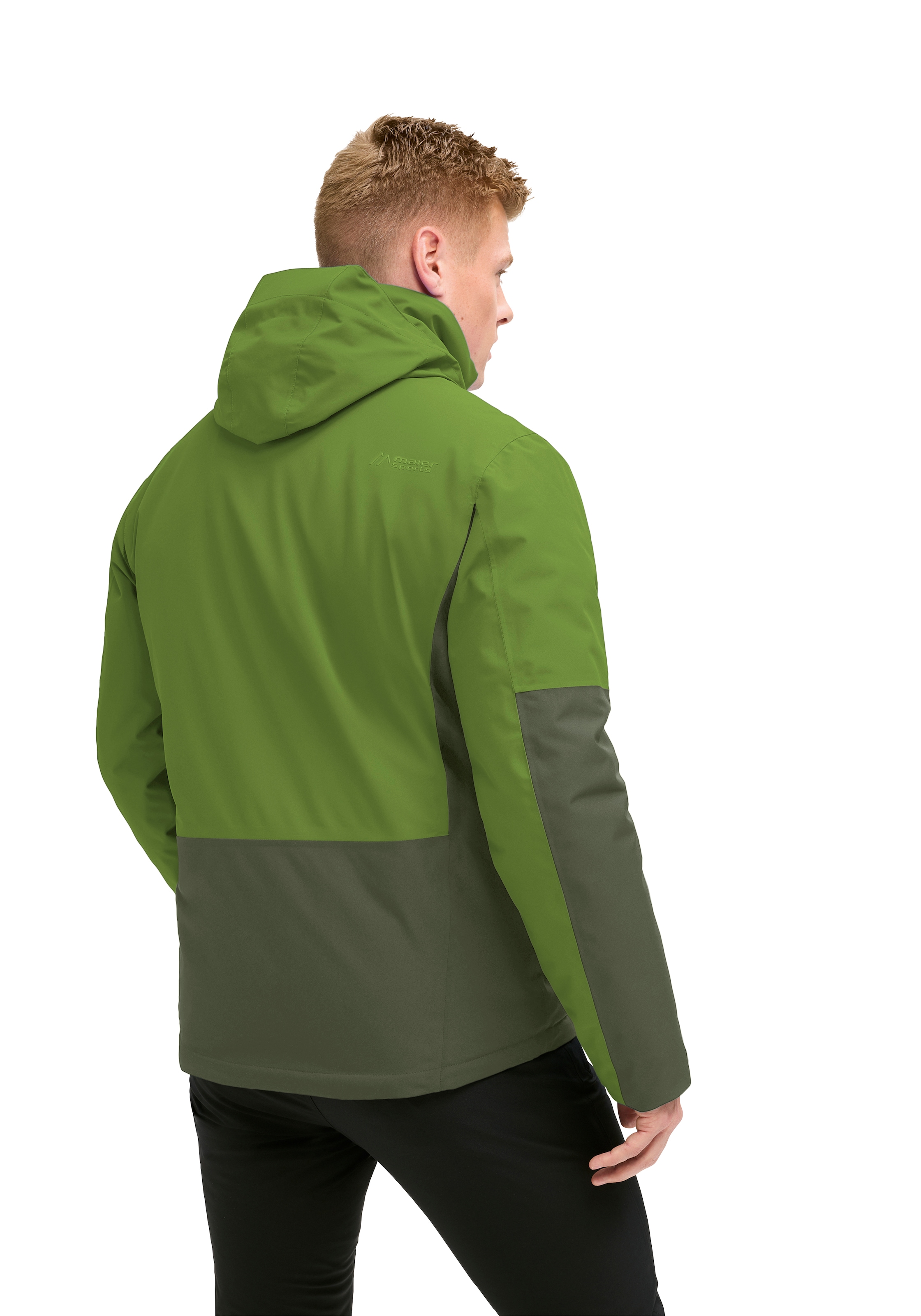 Maier Sports Skijacke »Golte« Herren Winterjacke wasserdicht, mit RV-Taschen und Kapuze
