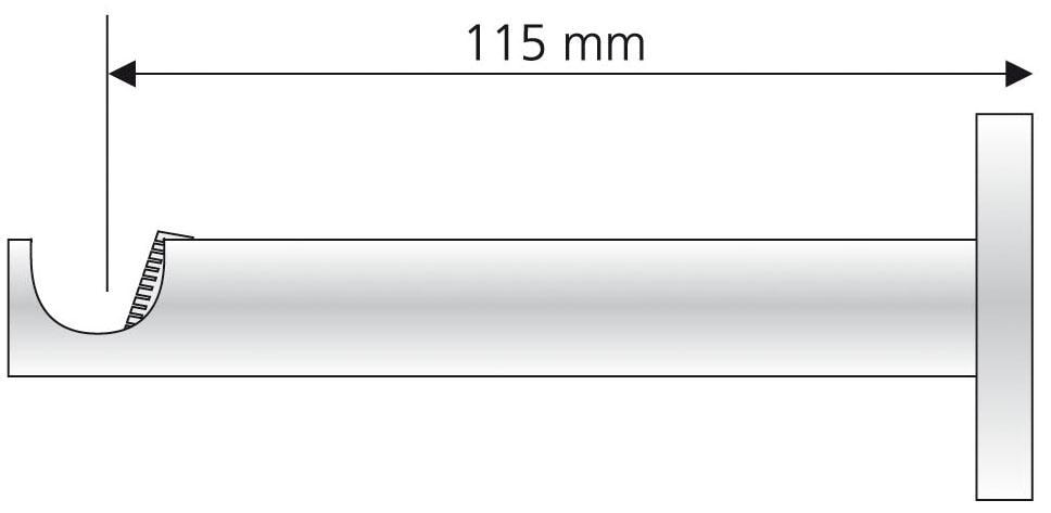 Liedeco Träger, (1 St.), für Gardinenstangen Ø 16 mm kaufen | BAUR