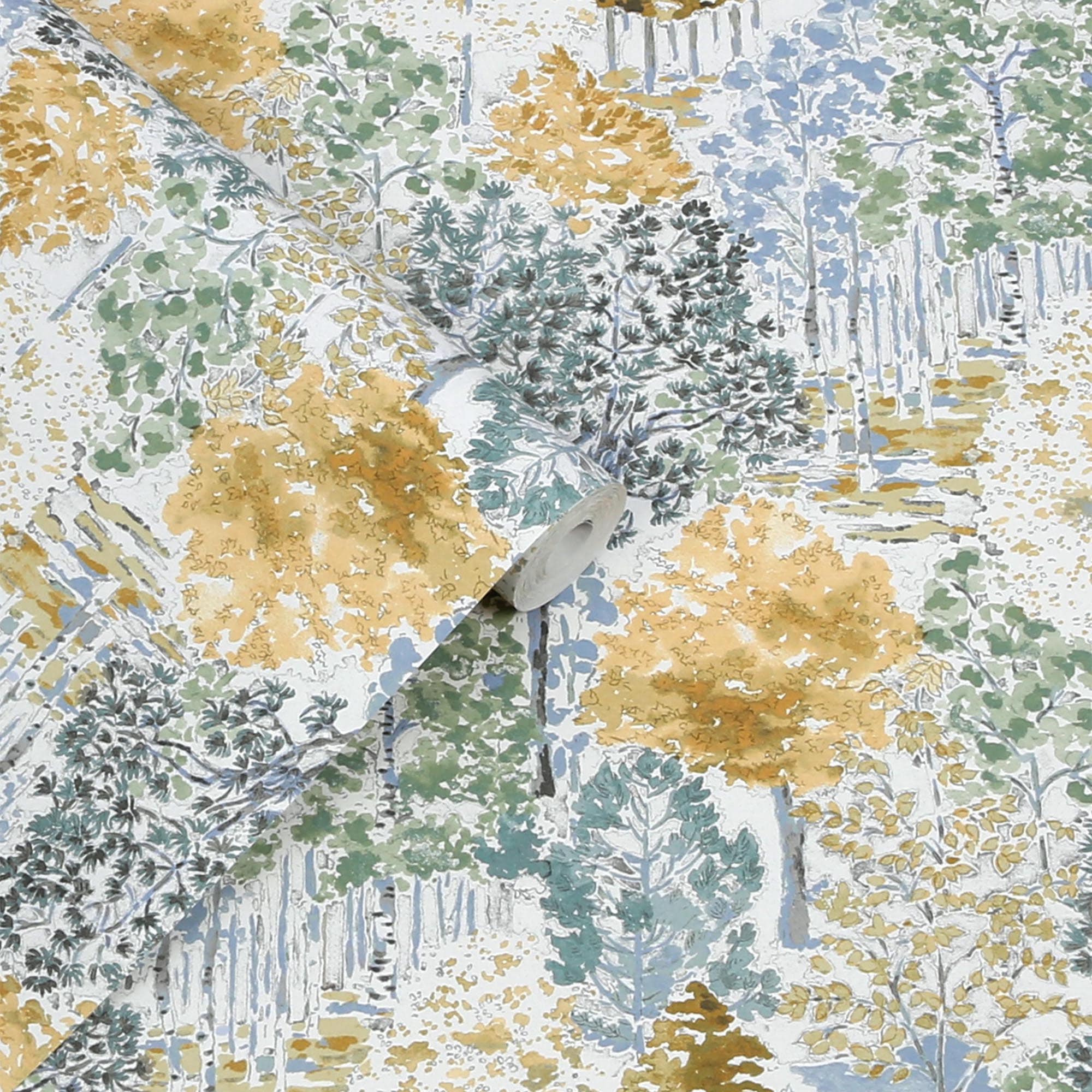LAURA ASHLEY Vliestapete »BERNWOOD«, floral, Design Tapeten