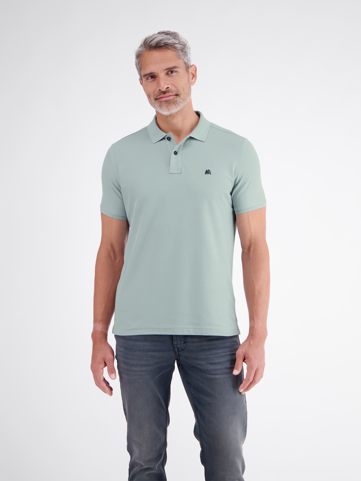 LERROS Poloshirt "Poloshirt mit COOL & DRY Funktion in Piqué-Qualität" Atmungsaktiver Baumwollmix, Feine Piqué-Qualität, Zeitloser Polo-Style