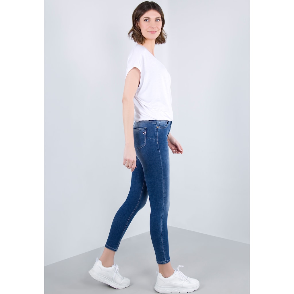 Please Jeans Skinny-fit-Jeans »verkürzte Skinny Denim Superstretch«