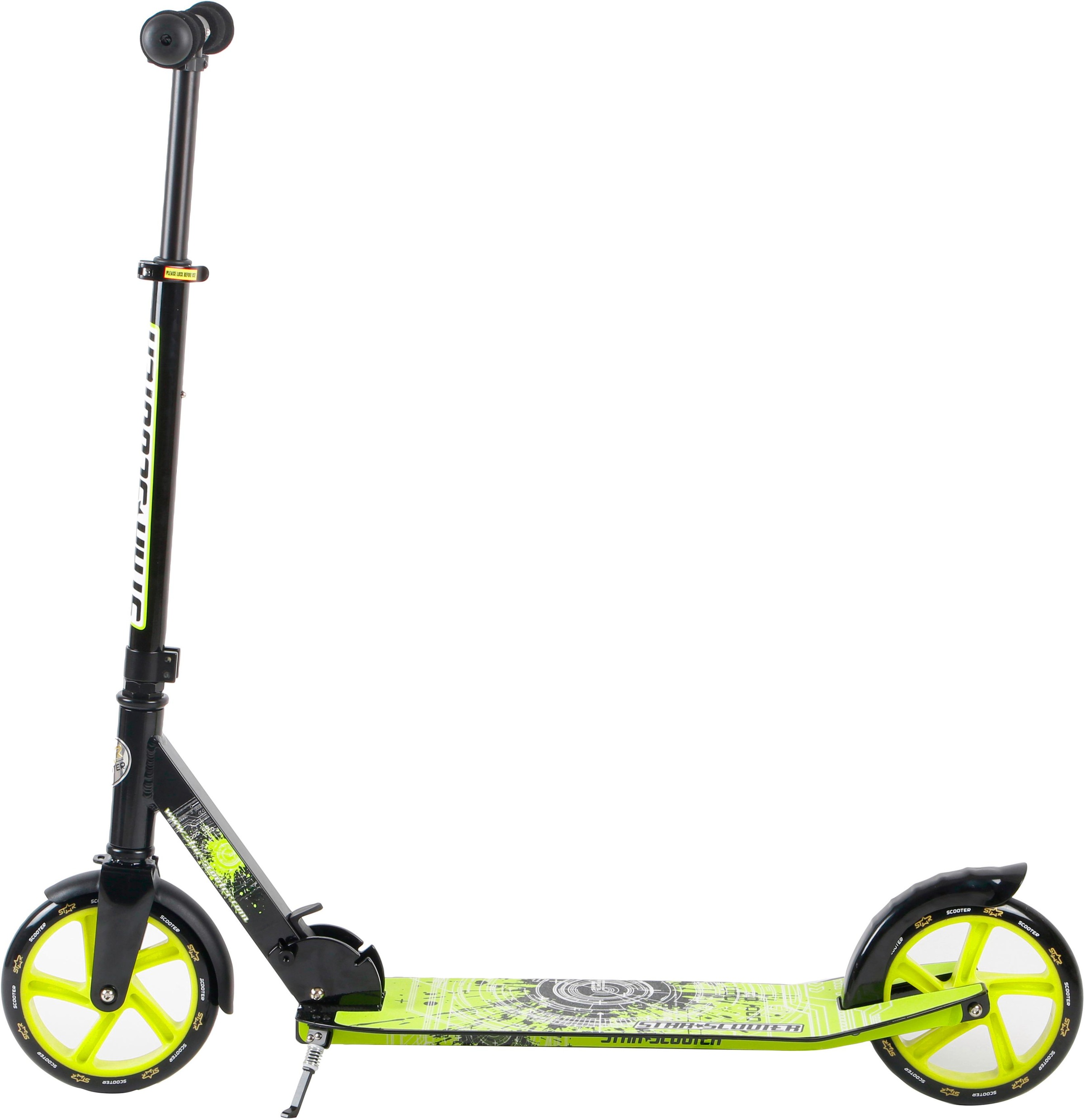 Star-Scooter Cityroller, XXL Trittbrett, Abgesenktes Trittbrett