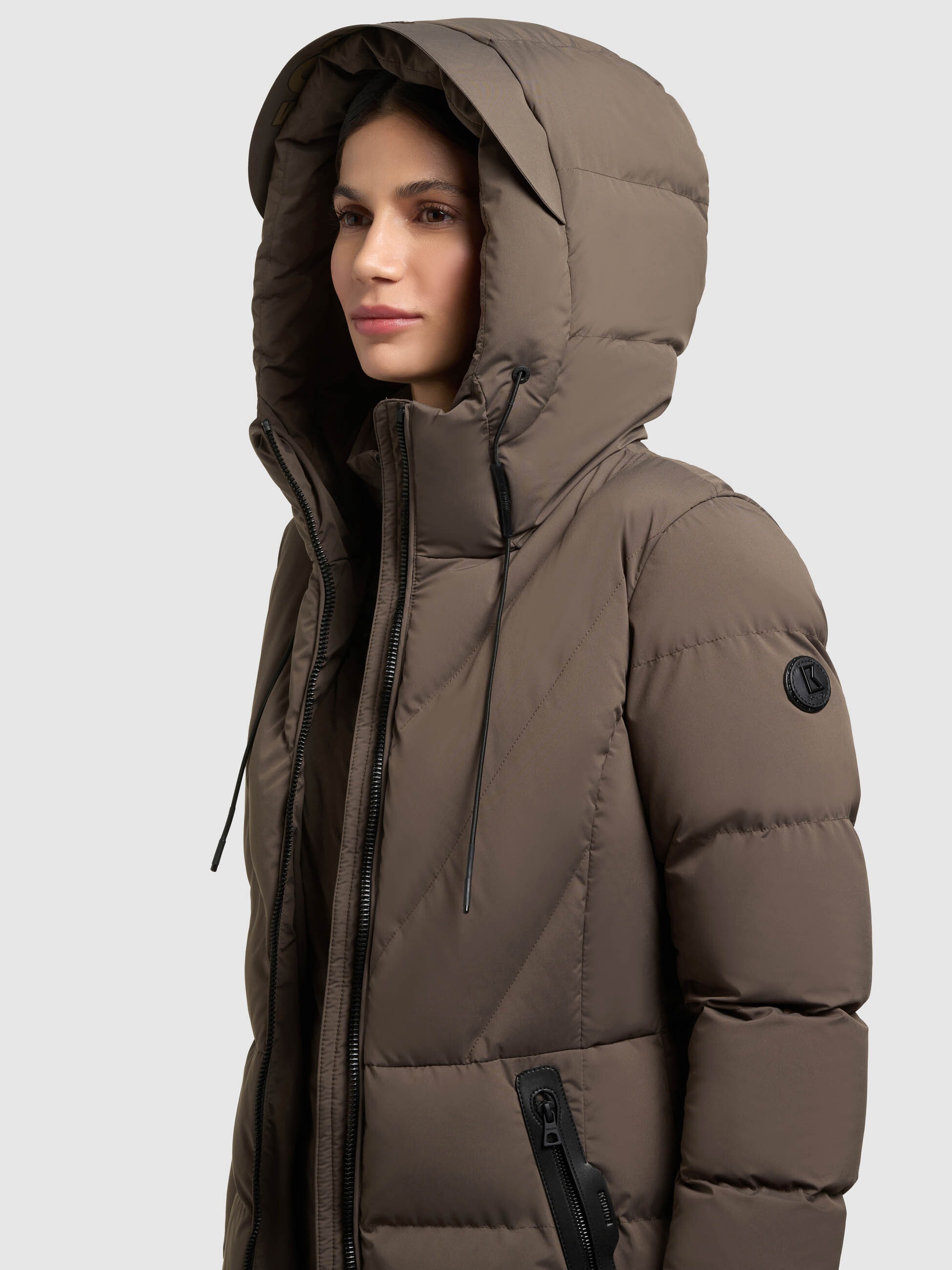 khujo Steppjacke »RABB« mit Kapuze