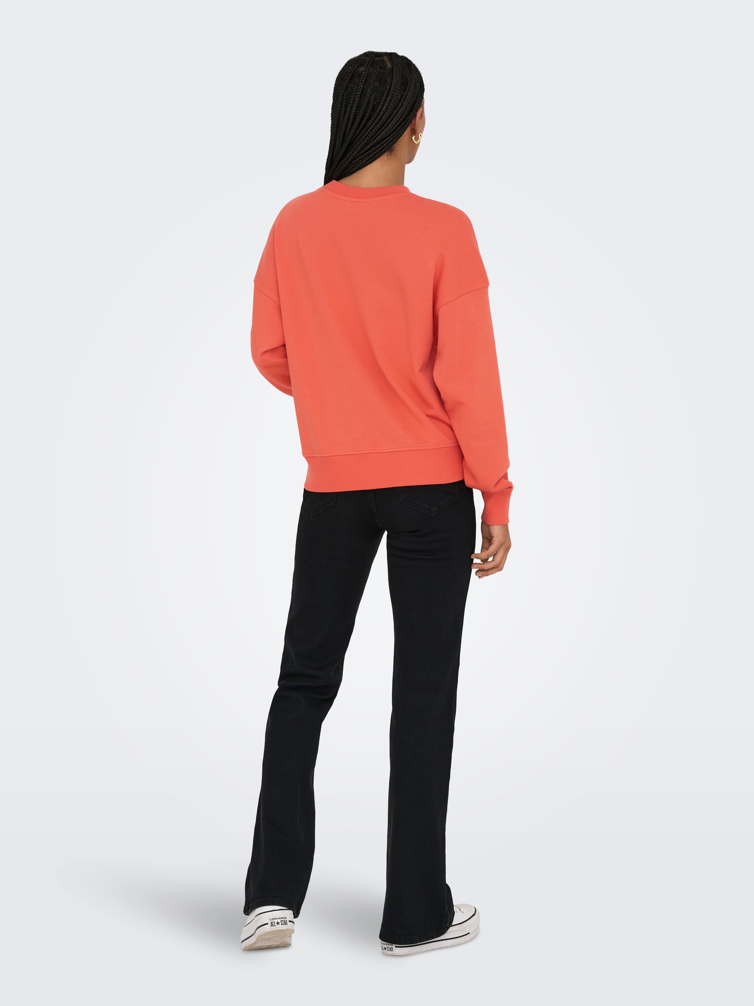 ONLY Sweatshirt »ONLPHILEA L/S FRUIT O-NECK UB SWT«
