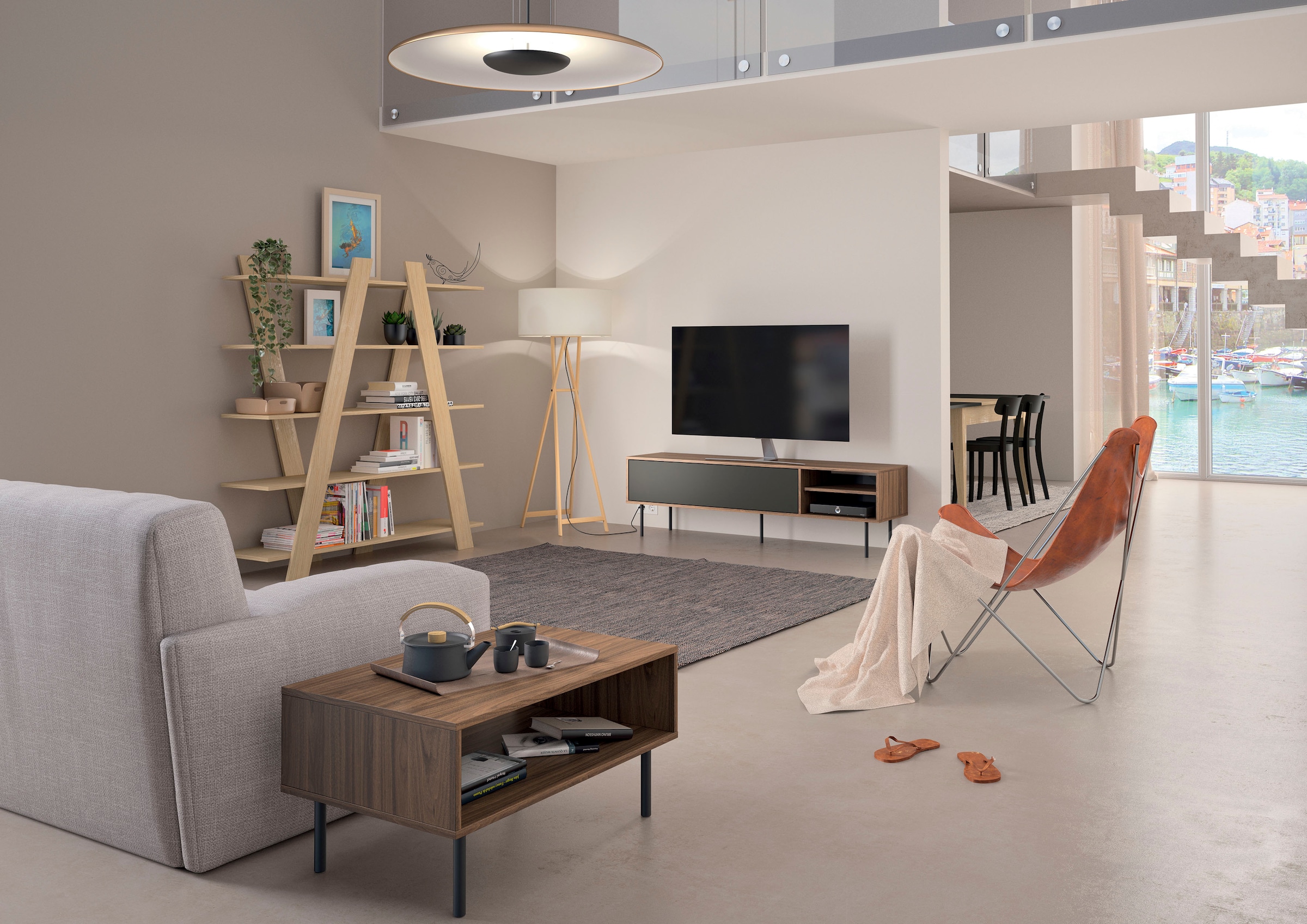 TemaHome Lowboard »AMPERE«, TV-Board mit Breite 165 cm