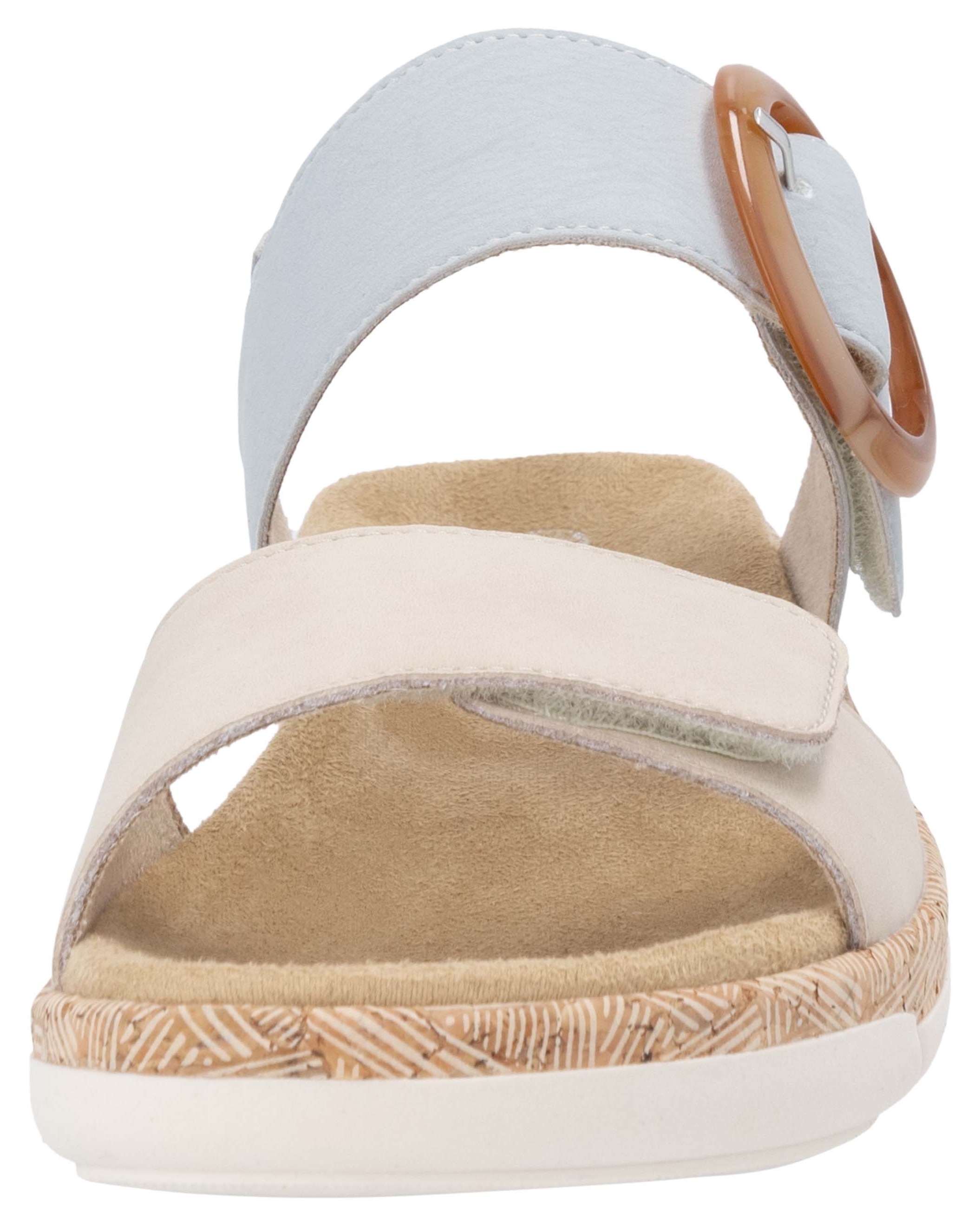 Remonte Keilsandalette, Sommerschuh, Riemchensandale, praktische Klettverschlüsse