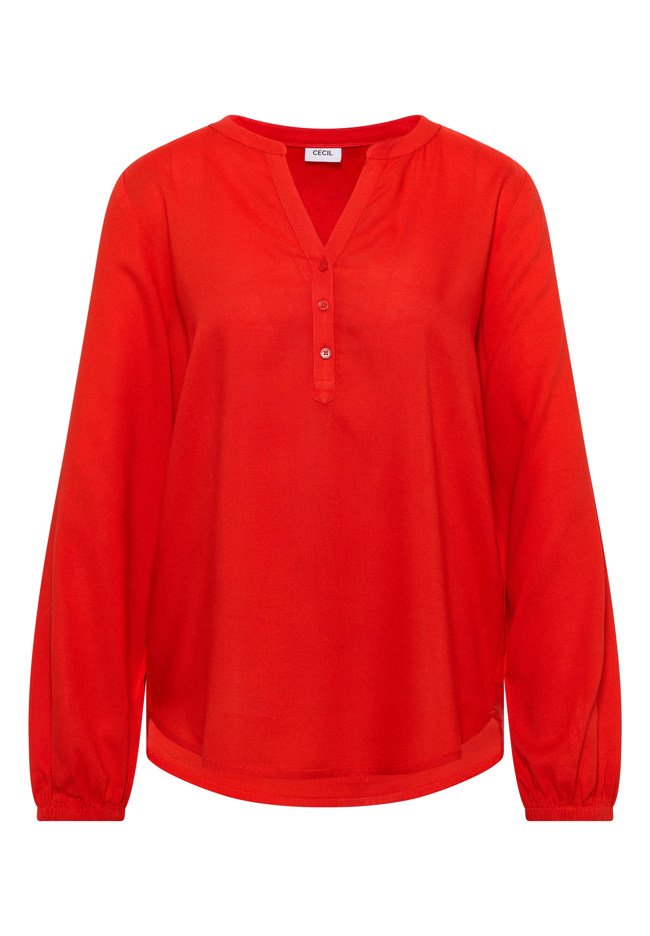 Cecil Langarmbluse aus softer Viskose