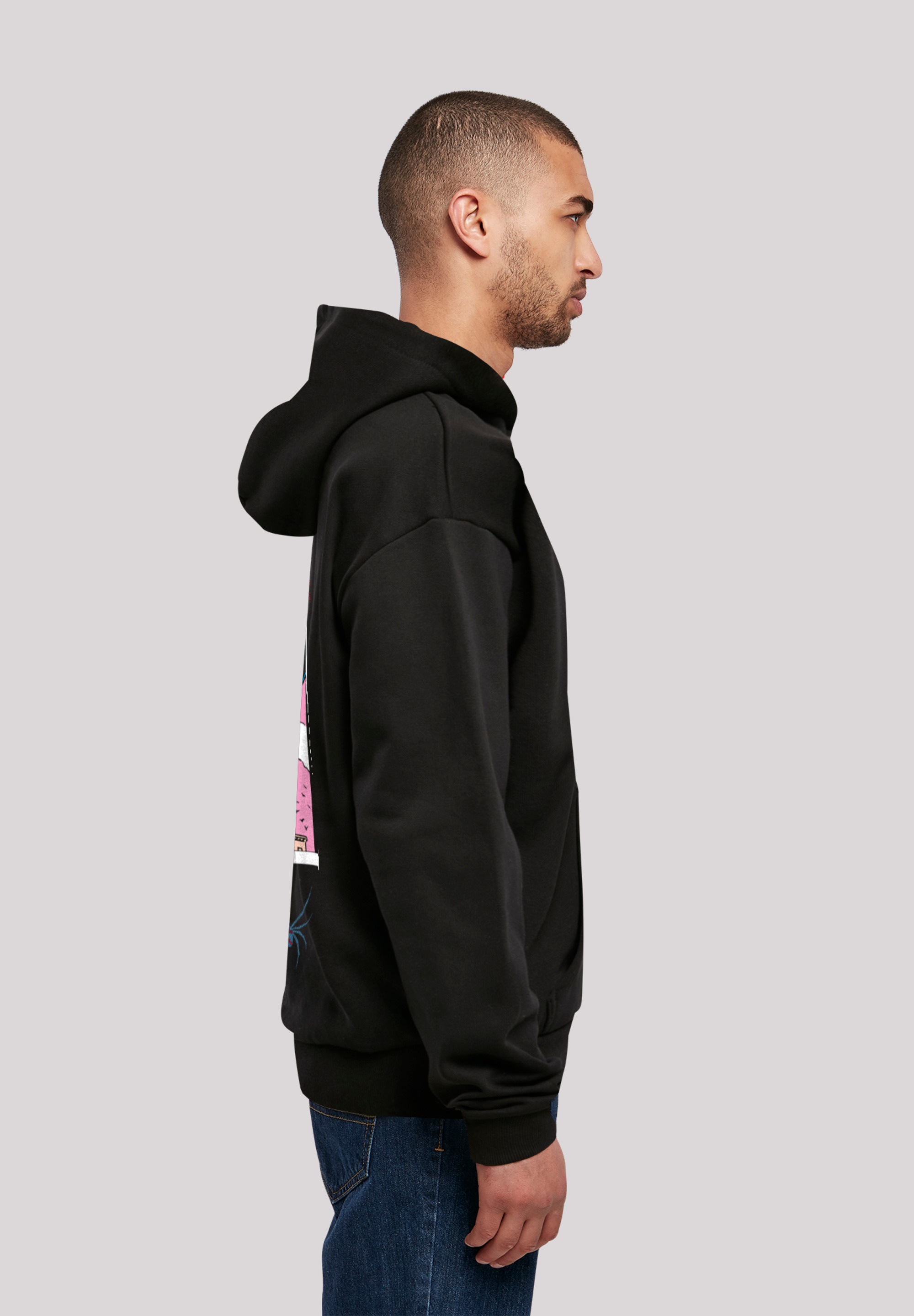 F4NT4STIC Kapuzenpullover »Marvel Comics Black Widow Roof Jump«, Print