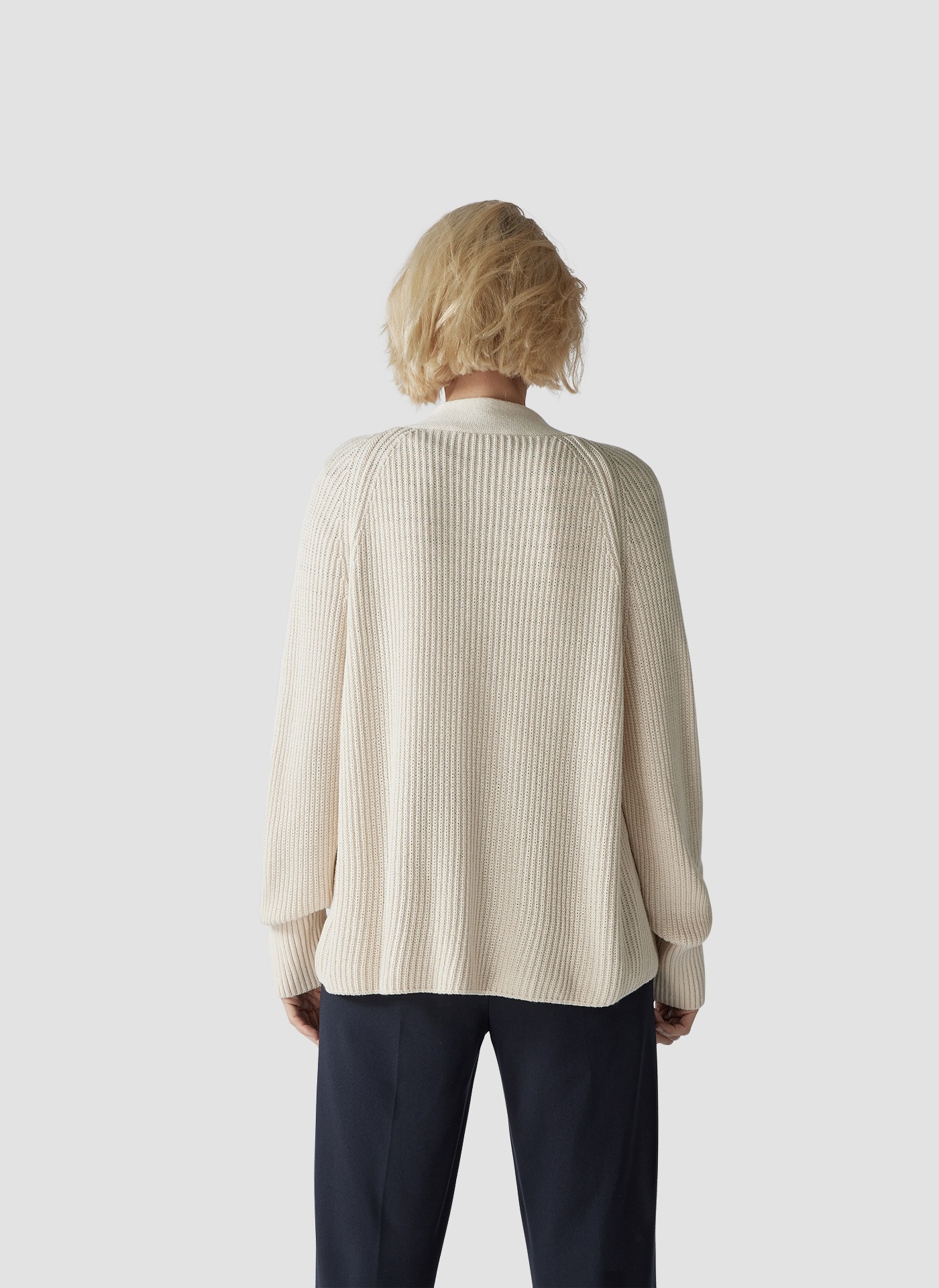 LeComte Strickjacke »LeComte Offener Strick-Cardigan mit Perfangstruktur«