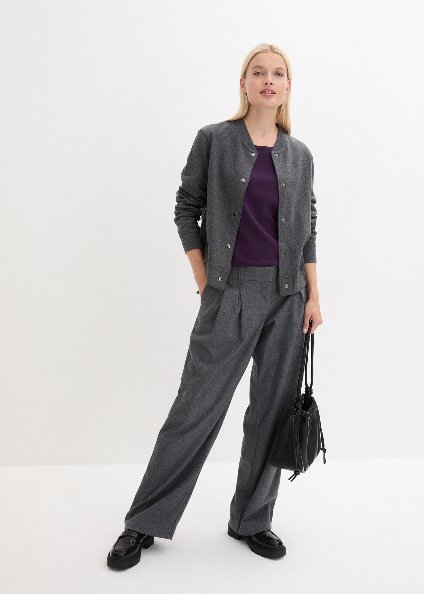 bonprix Strickpullover »Kurzarm Pullover« Kurzarm Pullover